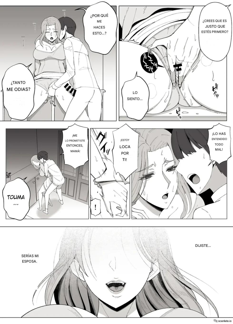 [Yoshiyoshi-ya] Kyoukai no Mukou ni Ochiru Futari｜Dos Personas Cayendo más allá de la Relación [Spanish] [theMONSTERS + LosMonsters] - Page 39