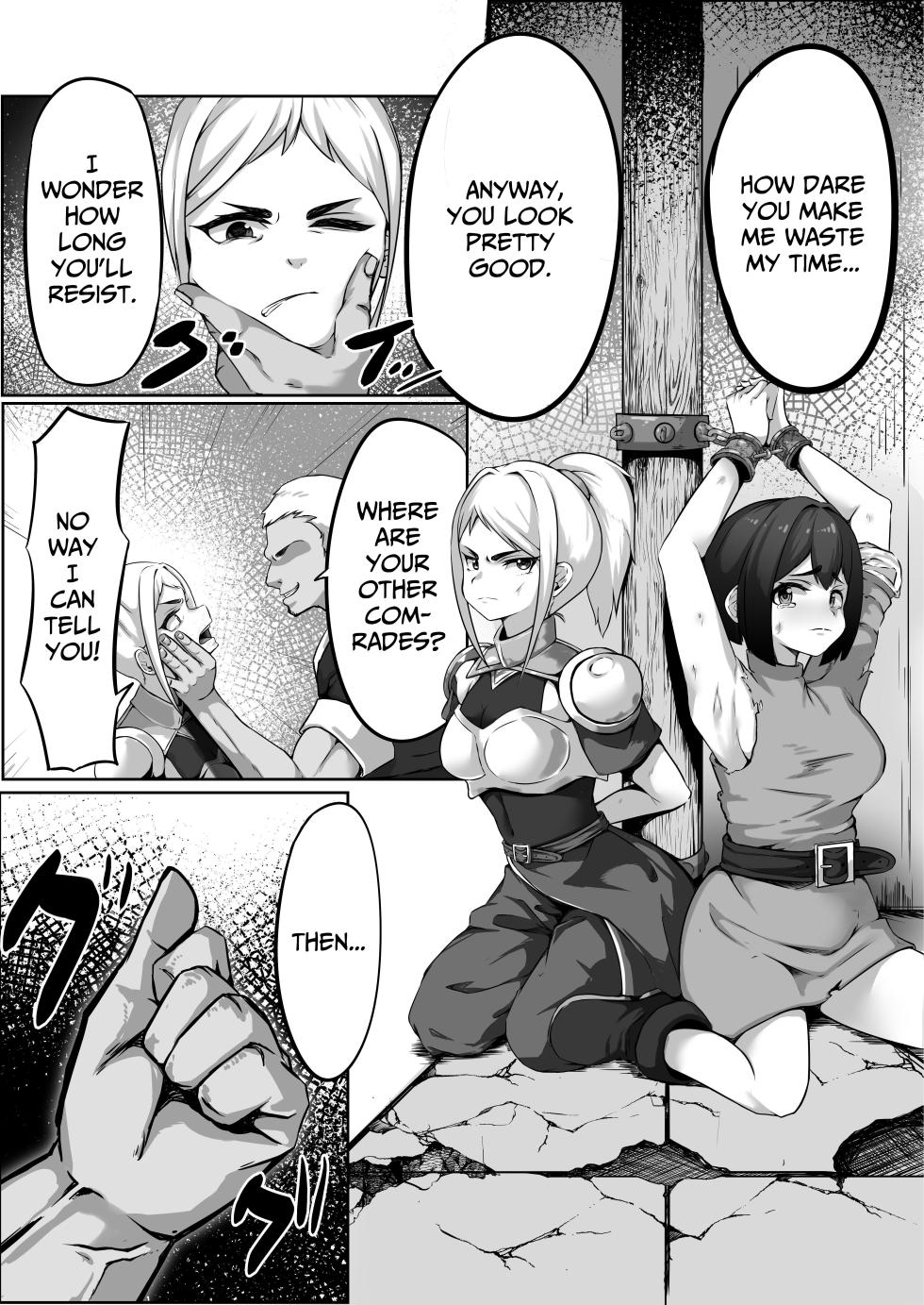 [Sushiya 961 (Osushi 961)] Teki ni Tsukamatte Harapan, Kubishime, Iramachio Sareru Hanashi | Caught By The Enemy ~Gut-punches, Choking, and Irrumatio~ [English] - Page 8