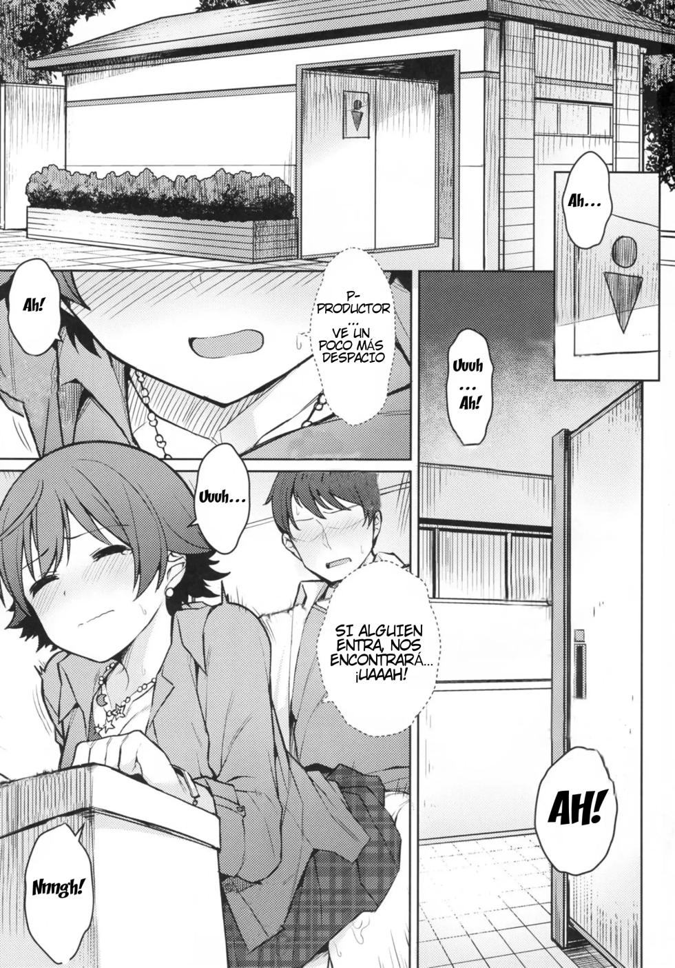 (C90) [OrangeMaru (JP06)] Honda Mio 1-nichi Free Pass (THE IDOLM@STER CINDERELLA GIRLS) [Spanish] - Page 2