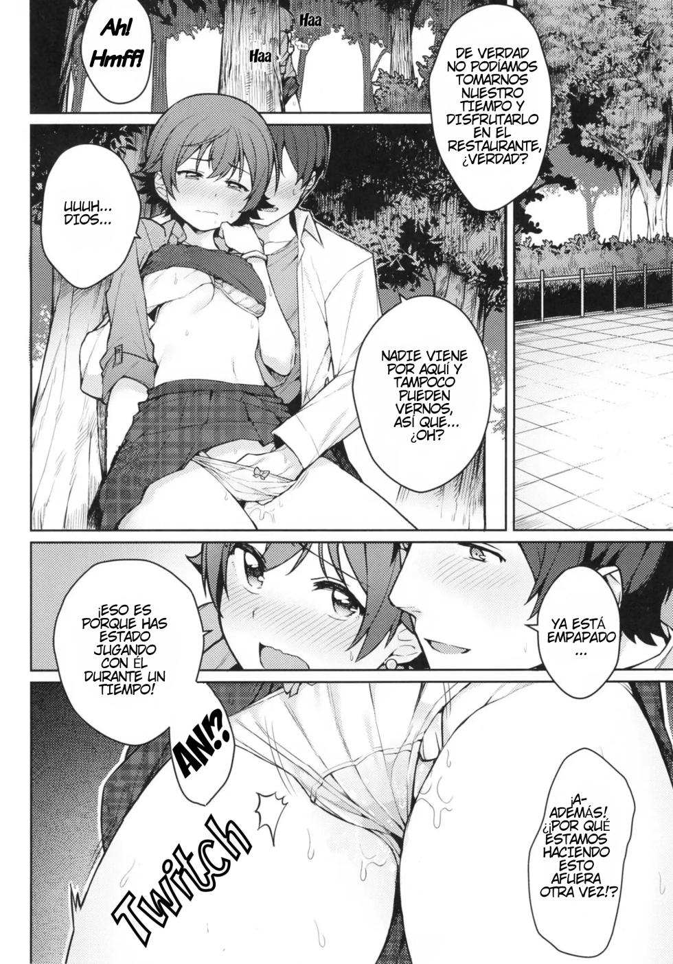 (C90) [OrangeMaru (JP06)] Honda Mio 1-nichi Free Pass (THE IDOLM@STER CINDERELLA GIRLS) [Spanish] - Page 11