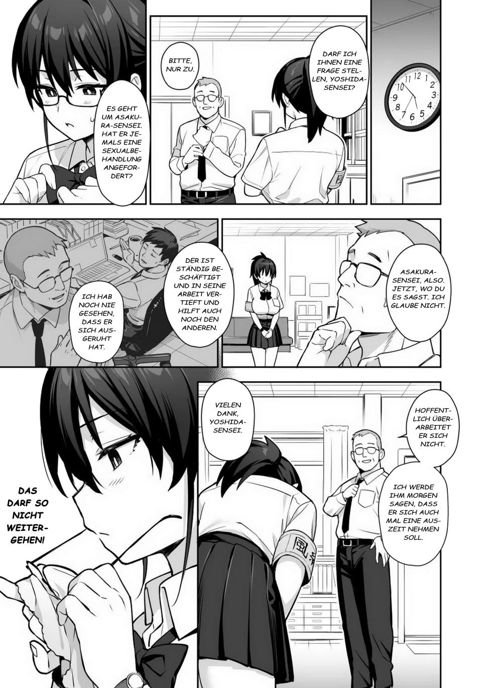 [TRY&Hougen Futari Shakai (TRY Hougen)] Atarashii Fuuki Iinchou wa Kyonyuu Sugiru Ken 3 [German] [Decensored] [Digital] - Page 22