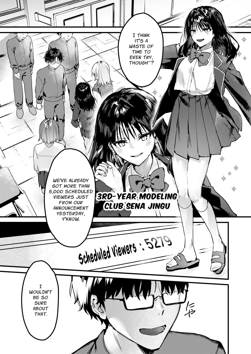 [P&I (ouno)] Watashi ga Haishin de Porori Shichau tte Uso Desu yo ne!? | It's Not True That My Breasts Will Be Exposed During The Live Stream, Right!? [English] [Cunny Garden] - Page 8