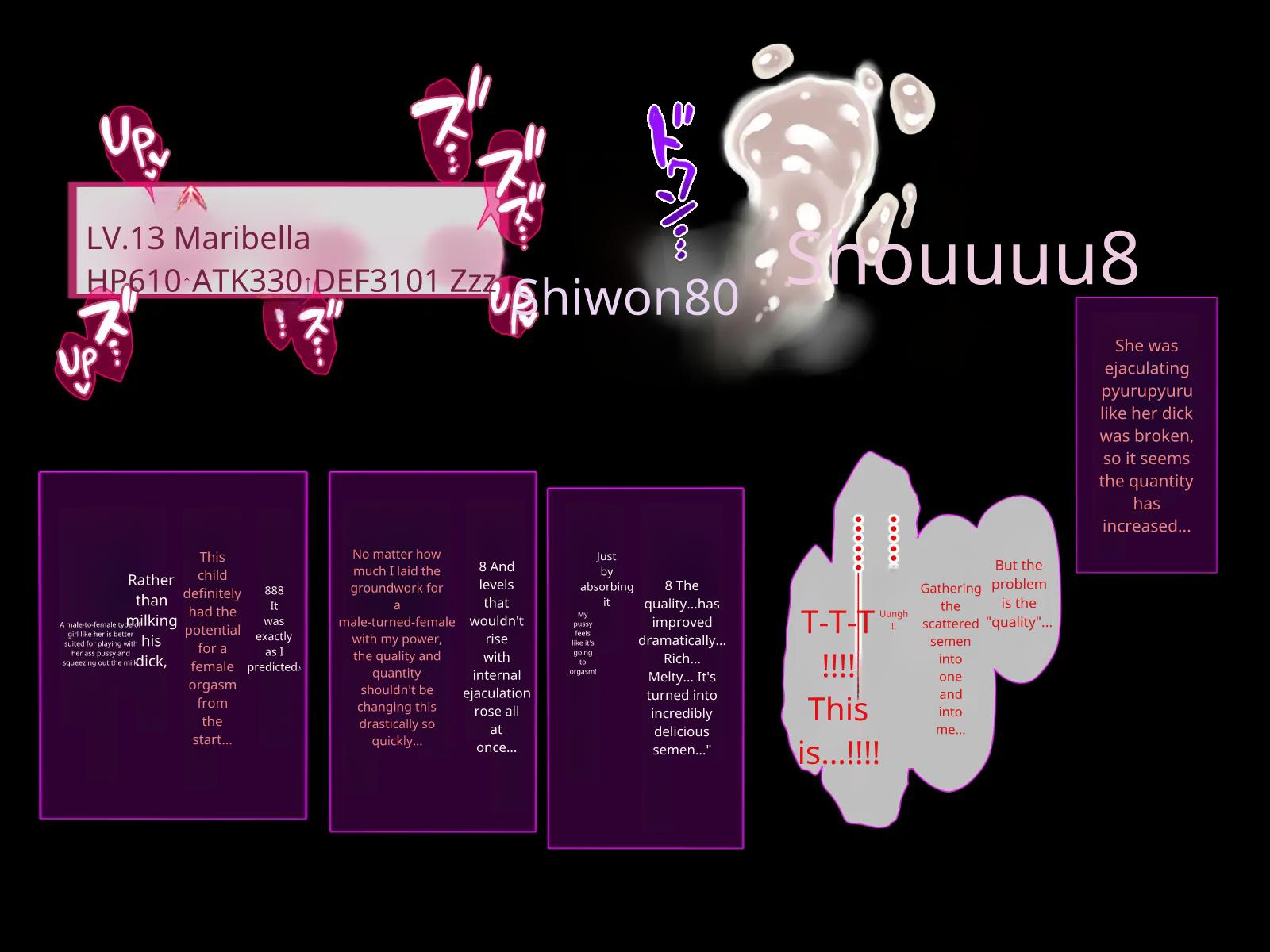 [Tsukueno Elf] A story about me being trained in reverse analysis by a blue-skinned lady who came out of a card and becoming addicted to Fuchin○. [MTL] - Page 38