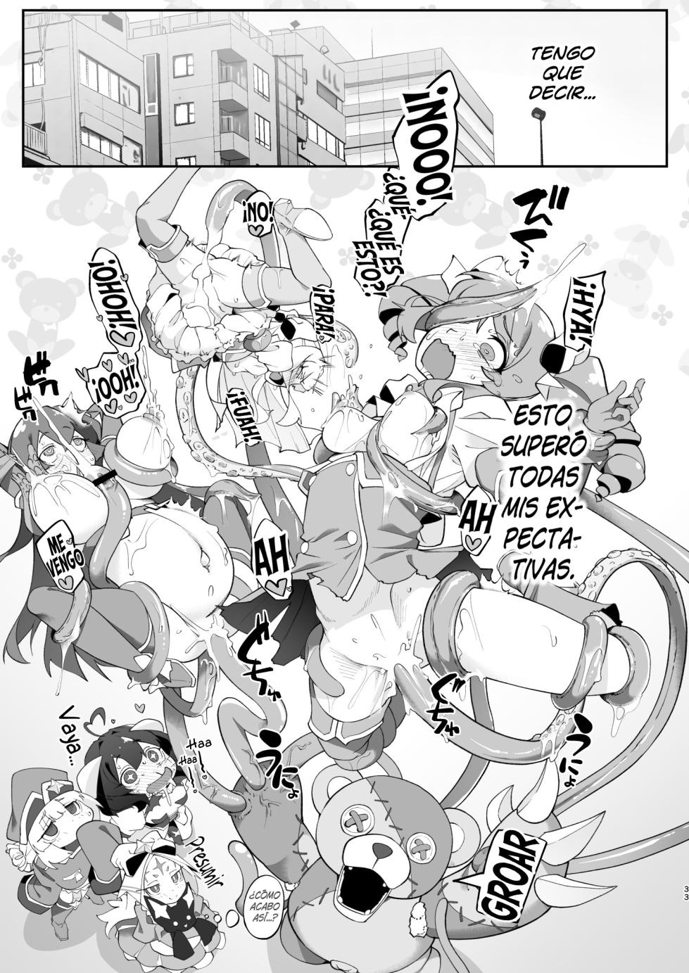 [CHARAN PORAN (Nekono Matatabi)] Fushigi no Kuni no Nero Alice | Nero Alice en el País de las Maravillas (Mahou Shoujo ni Akogarete) [Spanish] [Hellsing Scans] [Digital] - Page 33