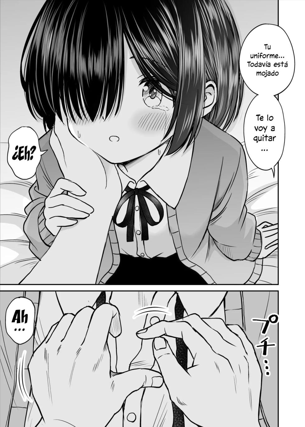 [Kotorakku] Ame ga Furu Yoru ni dake Gimai o Daku Hanashi｜Sólo Abrazo a mi Hermanastra en Noches Lluviosas [Spanish] [Hs enfermos] - Page 29