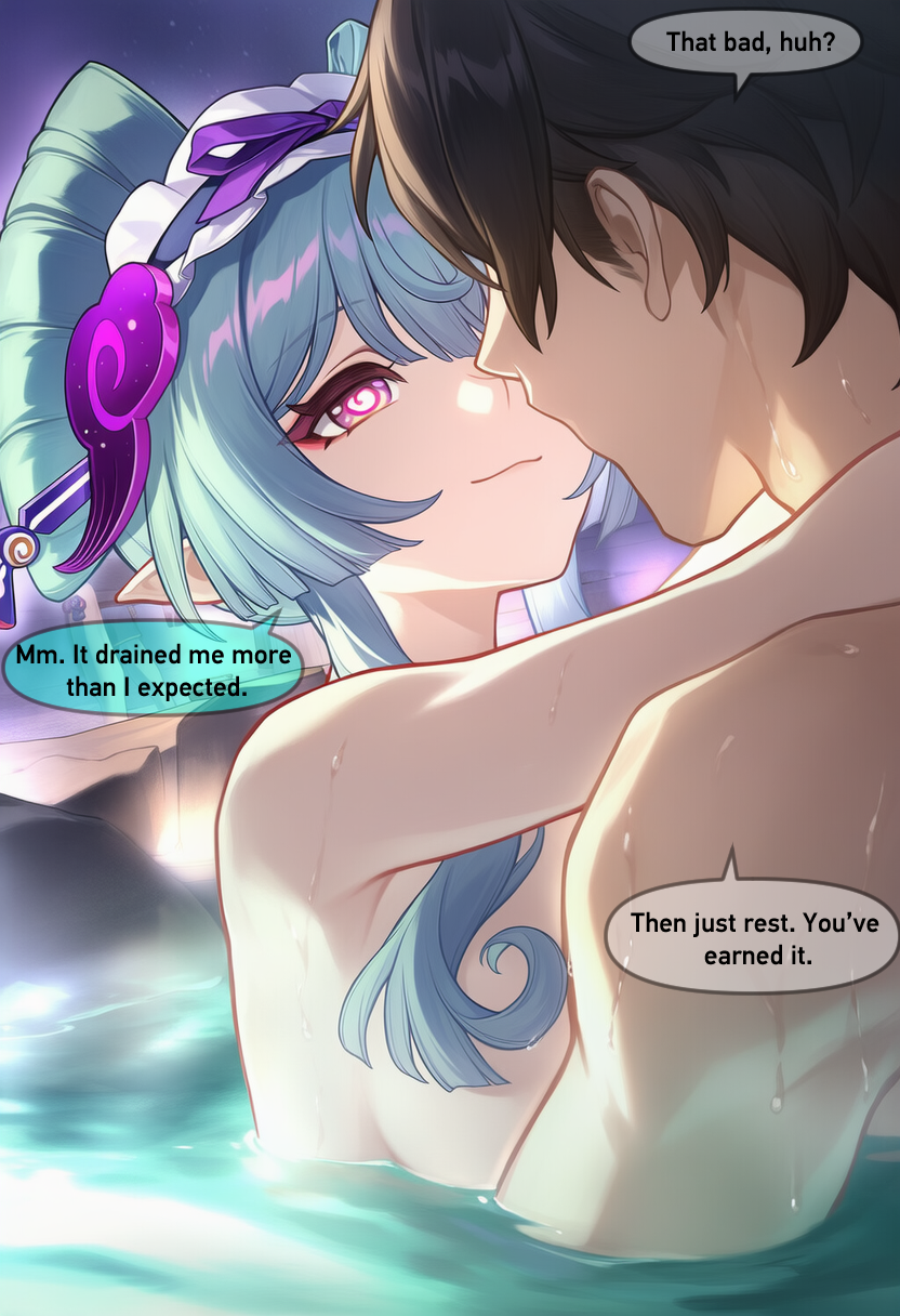 [Isterya] Yae Miko Onsen [English] [AI Generated] - Page 3