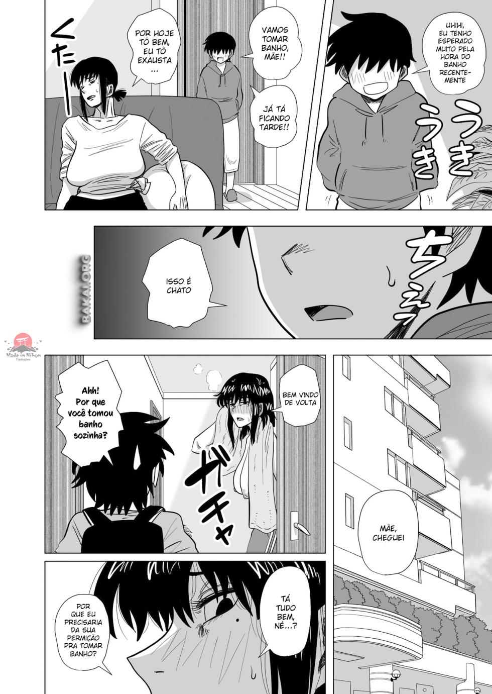 [Gin Eiji] Ofuro de Okaa-san to... [pt-BR] [Bakai.org] - Page 17