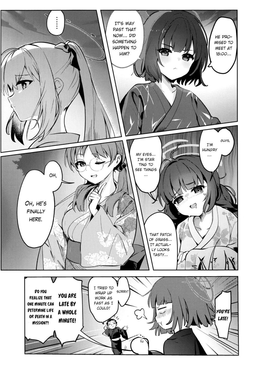 (C106) [Sandrop (KiTA)] Gettou Hanabi (Blue Archive) [English] [EdenOfKivotos] - Page 4