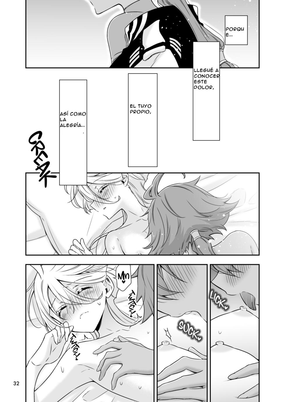 [Waterfall (Takano Saku)] Shiawase na Hibi -if- | Days of Happiness -if- (Mobile Suit Gundam: The Witch from Mercury) [Spanish] [Digital] - Page 29