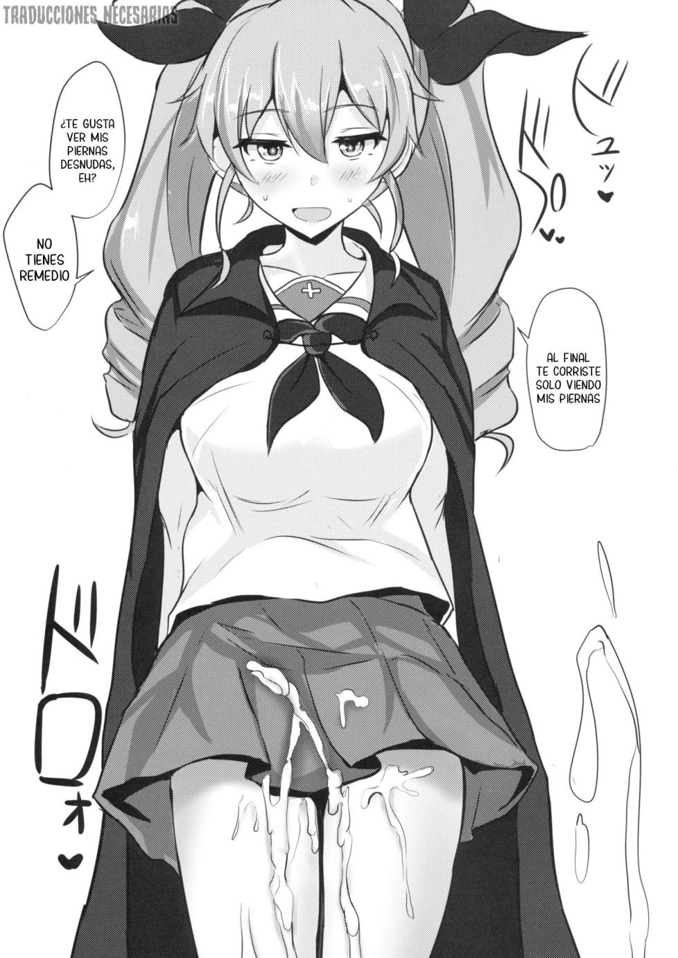 (C90) [Hakuginmokusei (Poshi)] Anchovy Nee-san White Sauce Zoe |  Anchovy-neesan acompañada de salsa blanca (Girls und Panzer) [Spanish] [Traducciones necesarias] - Page 20