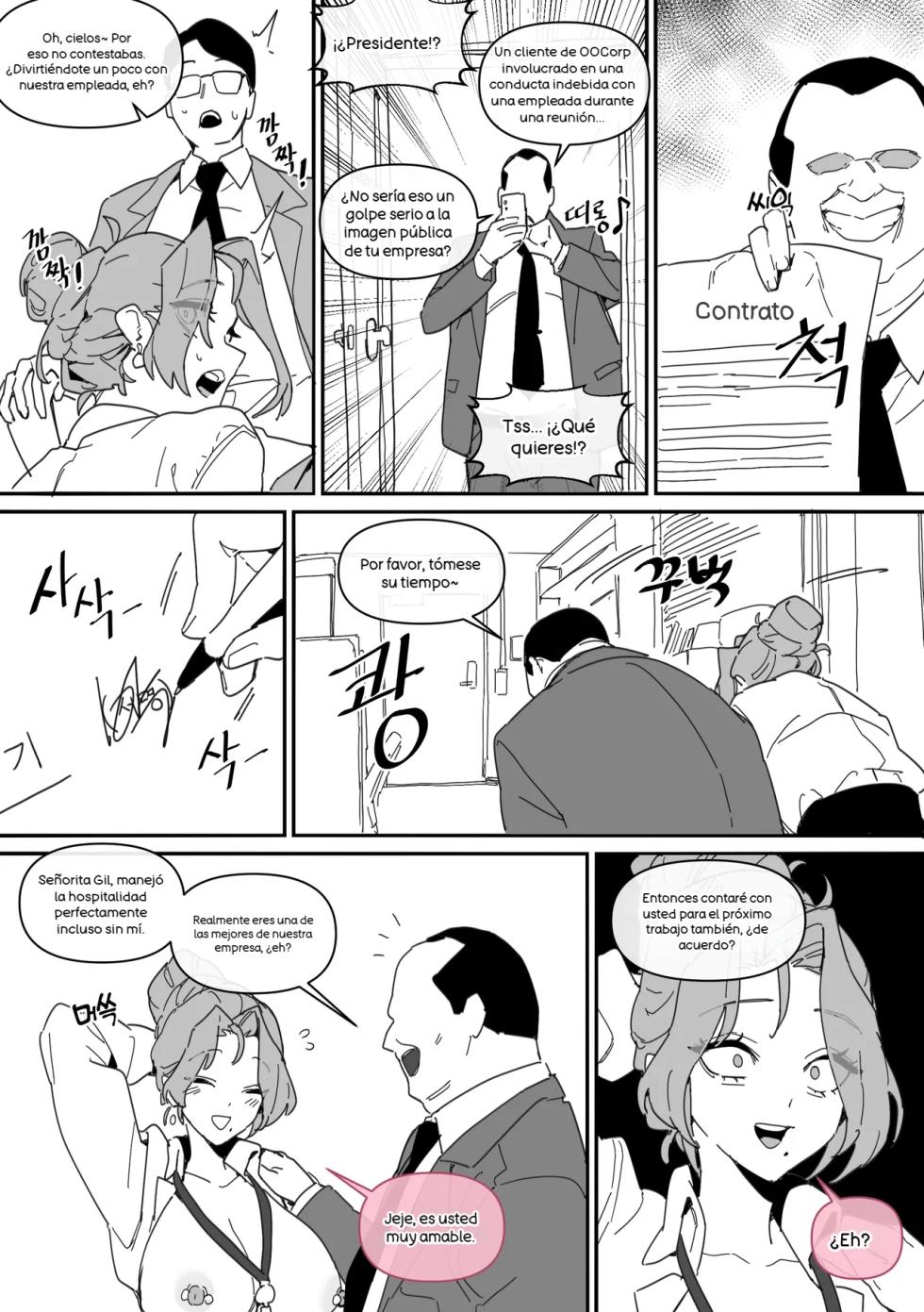 [LUXsumildo] Hansarang Company’s Sex Slave Gil Yun-jeong Vol. 4 | Gil Yun-jeong, Esclava Sexual de la Compañía Hansarang Vol. 4 [Spanish] [Charum] - Page 6