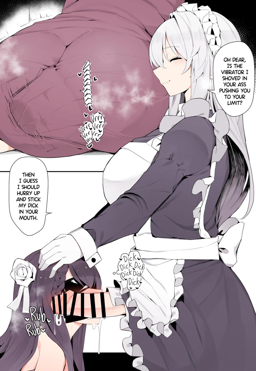 [Kassai] Temporarily Mature Little Lady and the Head Maid - Page 4