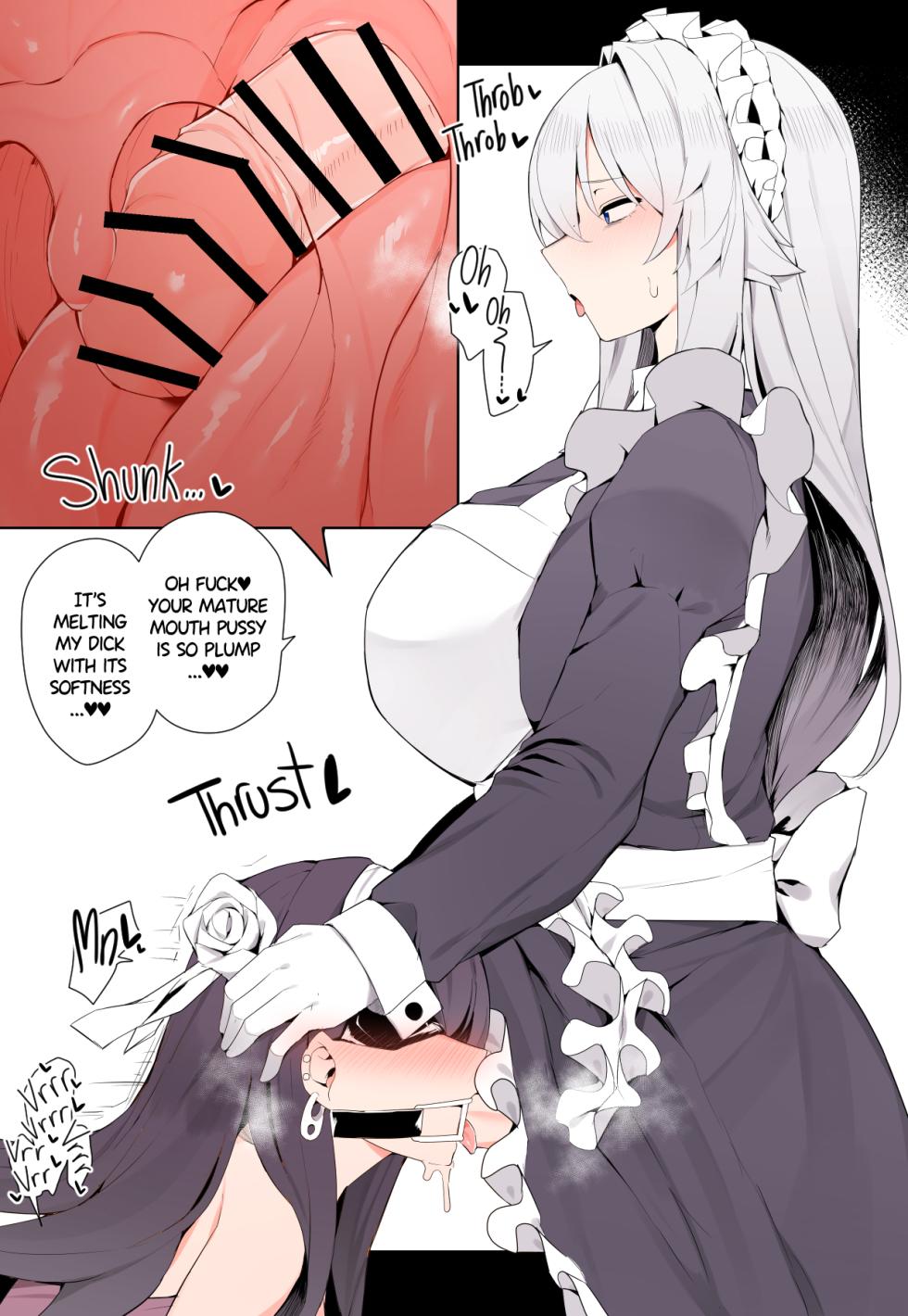 [Kassai] Temporarily Mature Little Lady and the Head Maid - Page 5