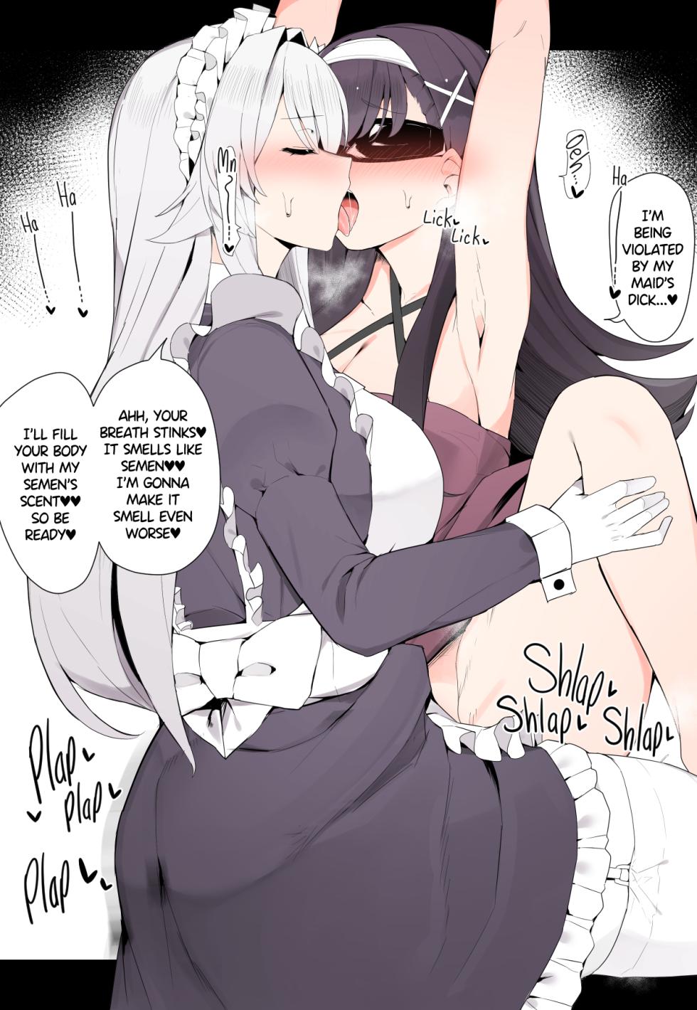 [Kassai] Temporarily Mature Little Lady and the Head Maid - Page 10