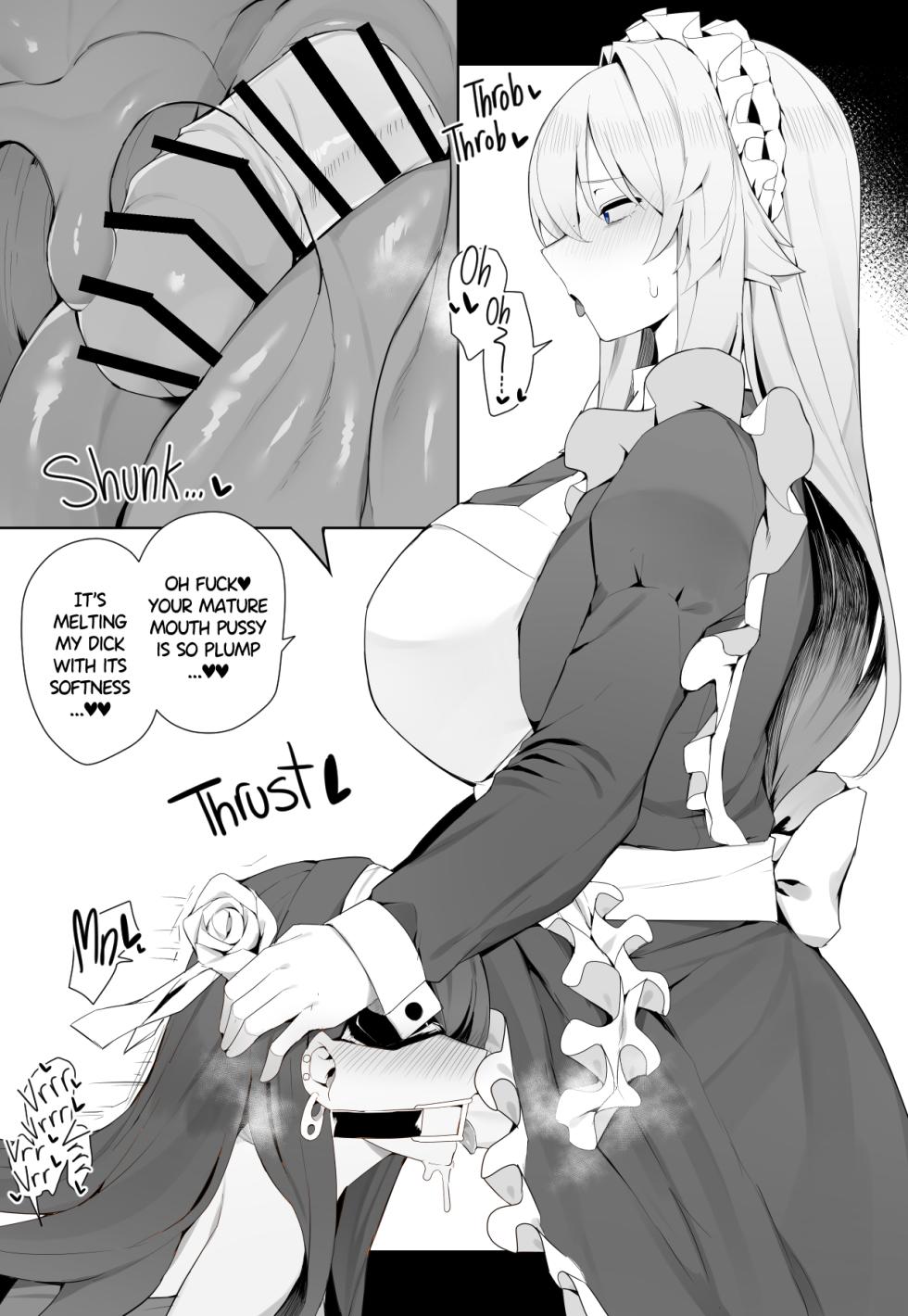 [Kassai] Temporarily Mature Little Lady and the Head Maid - Page 16