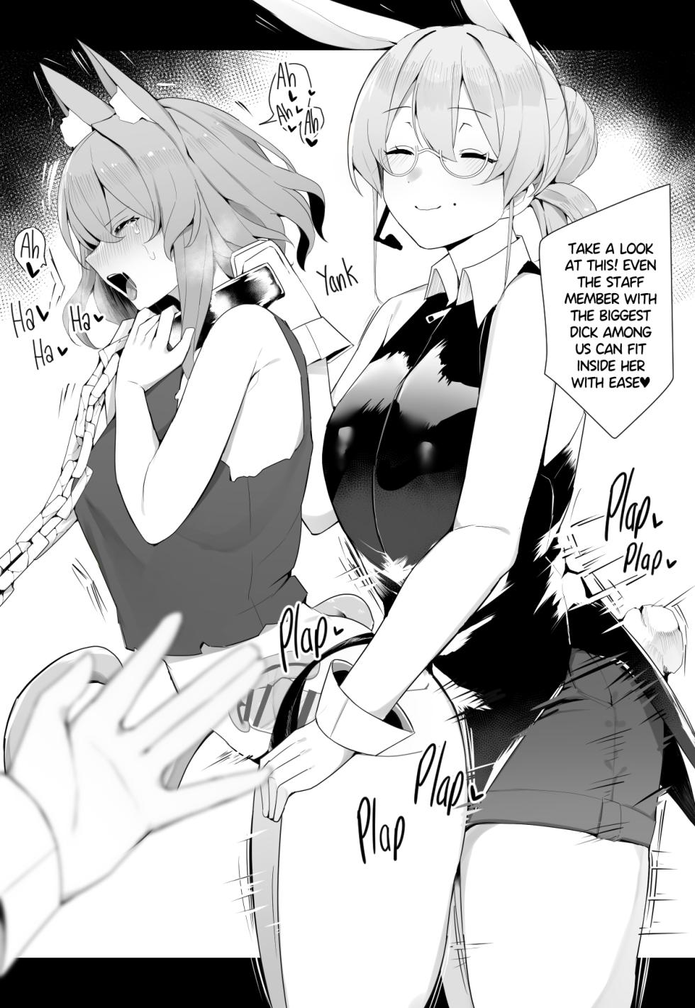 [Kassai] Futanari Rabbit's Freak Show - Page 32