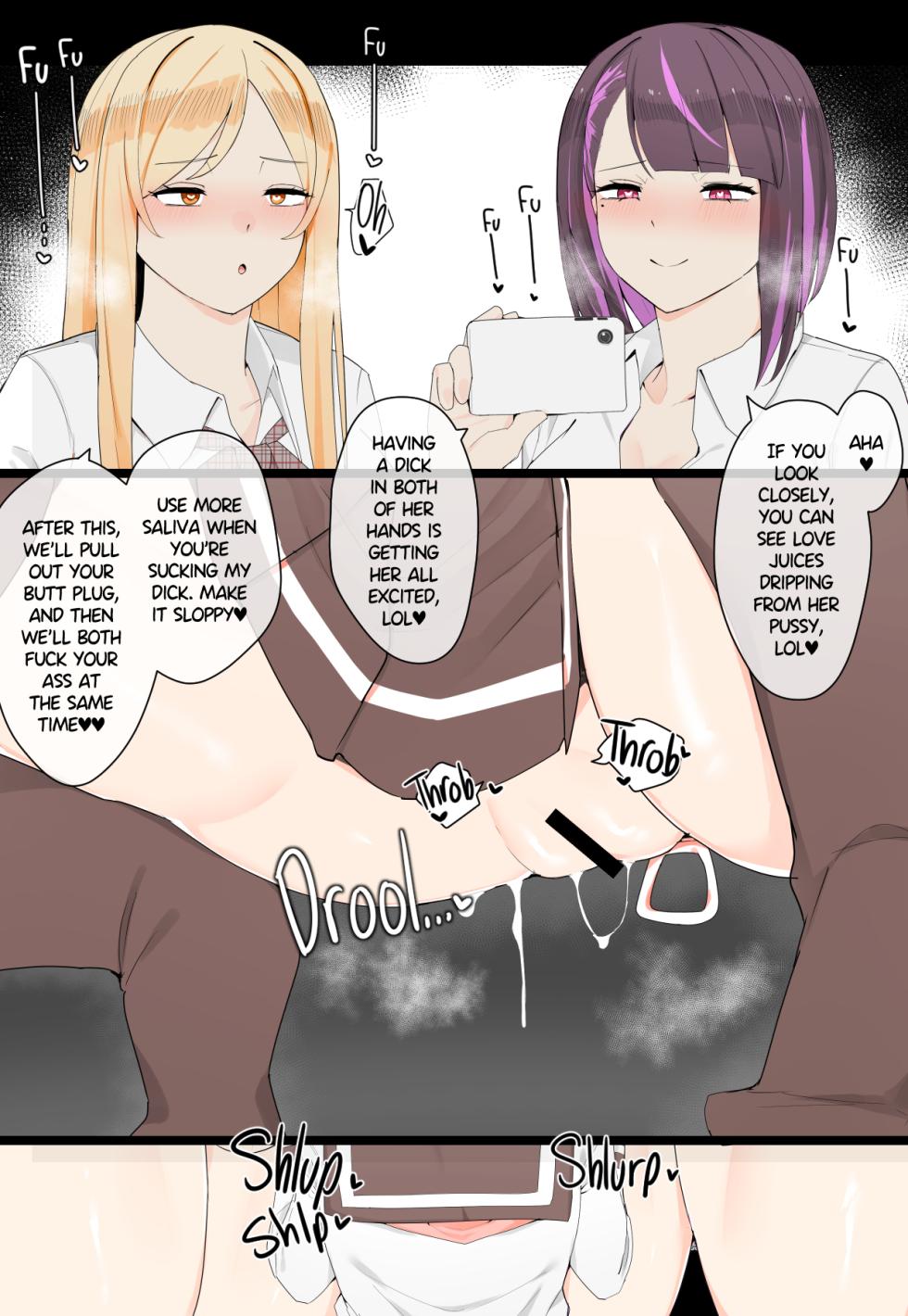 [Kassai] Having a Good Time with Futanari Gyarus - Page 6