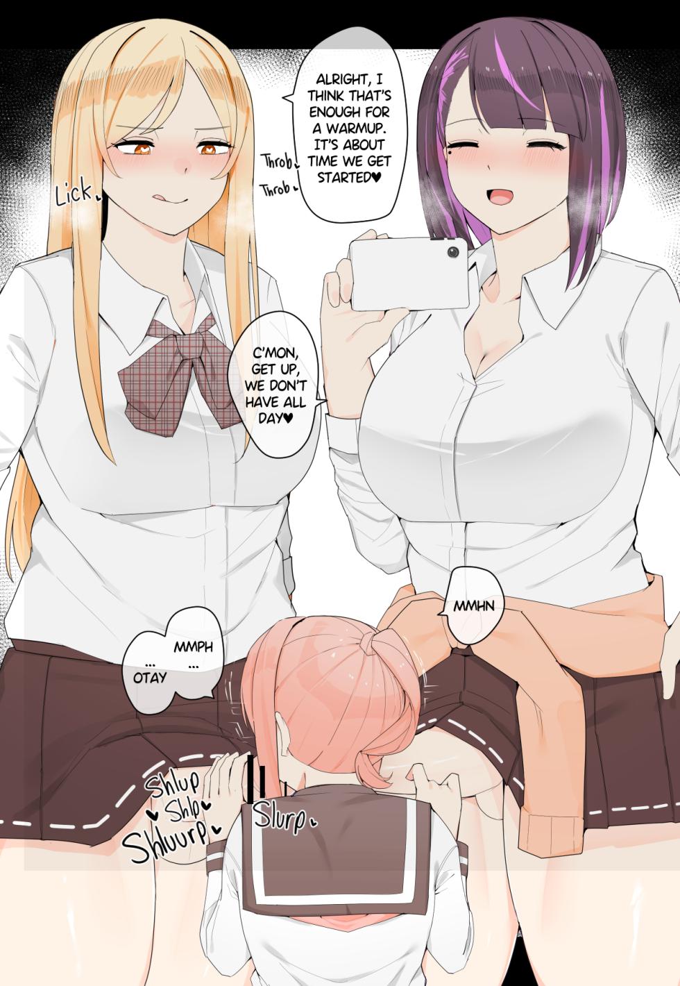 [Kassai] Having a Good Time with Futanari Gyarus - Page 7