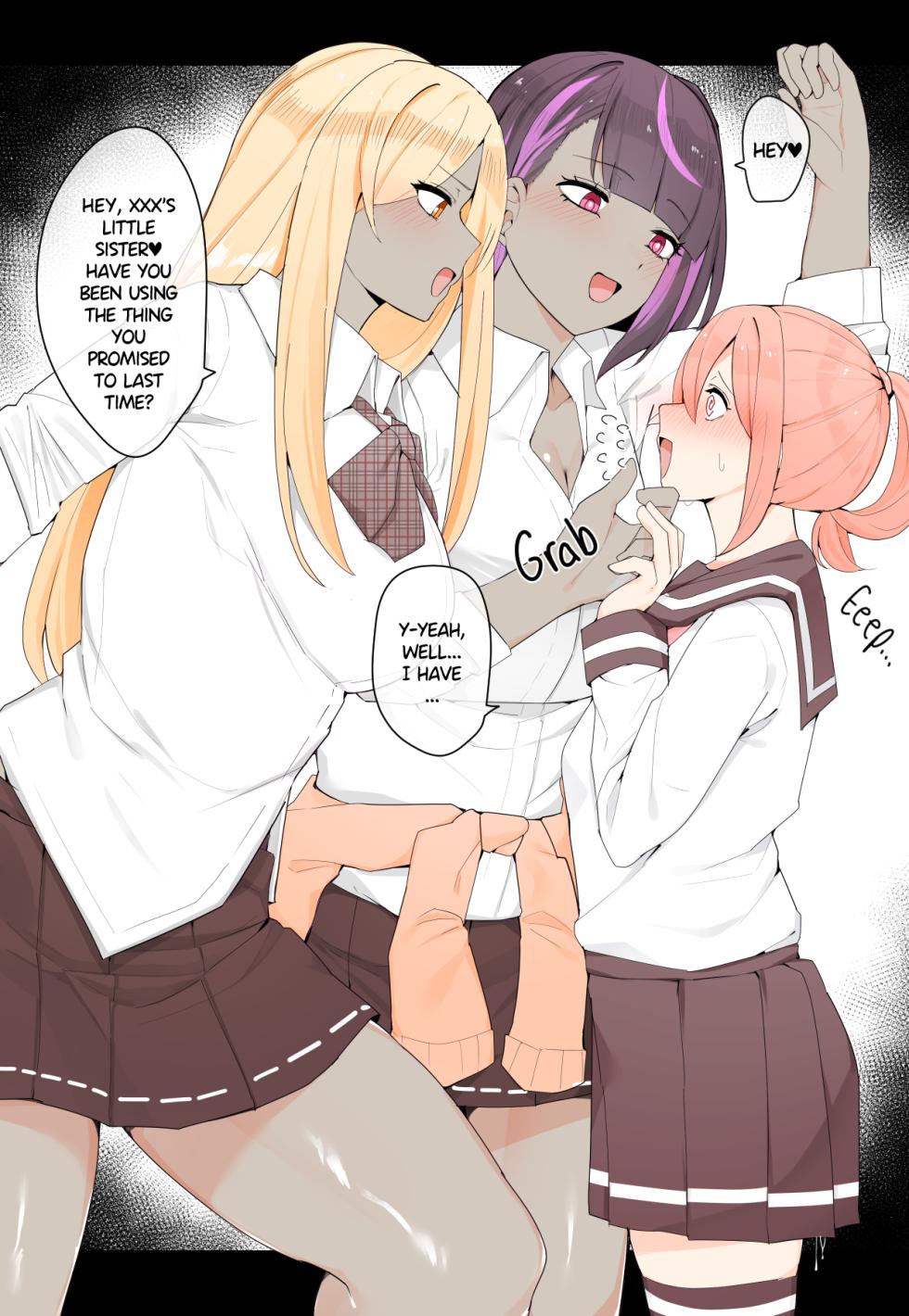 [Kassai] Having a Good Time with Futanari Gyarus - Page 13