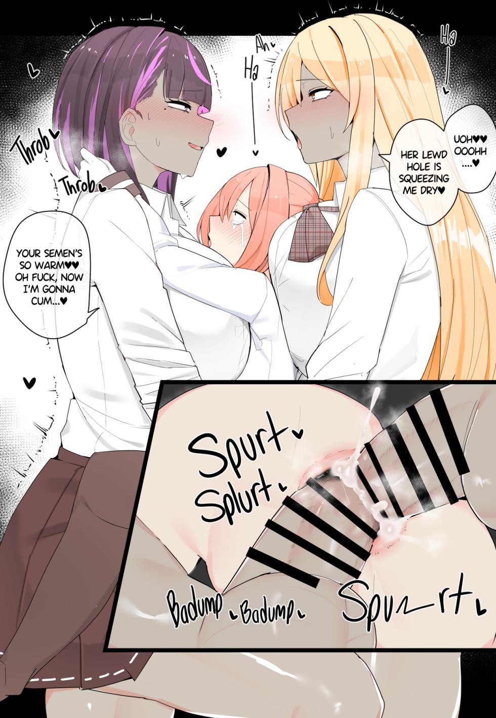 [Kassai] Having a Good Time with Futanari Gyarus - Page 23