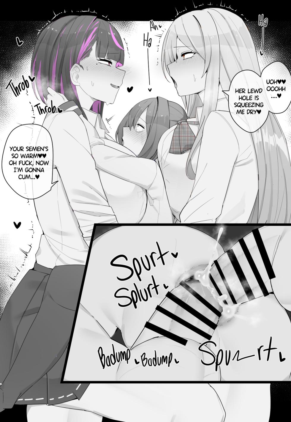 [Kassai] Having a Good Time with Futanari Gyarus - Page 35