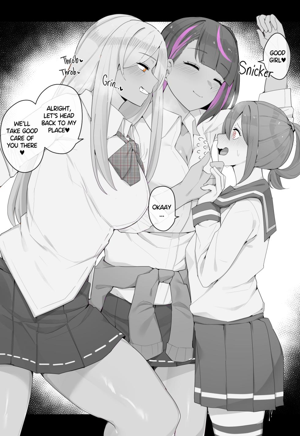 [Kassai] Having a Good Time with Futanari Gyarus - Page 38