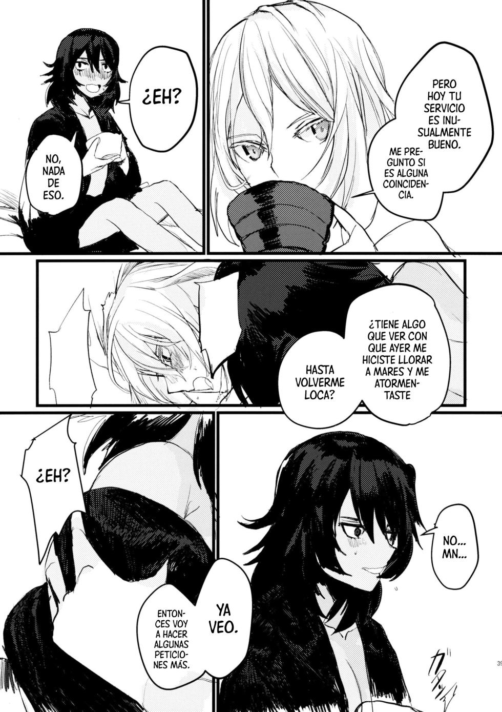 (C95) [GOLEM, Inc. (Ito)] Fuyu no Zankou / 5-nen no Echo | Resplandor crepuscular del invierno / Ecos de 5 años (Girls und Panzer) [Spanish] [Mister Nugget] - Page 38