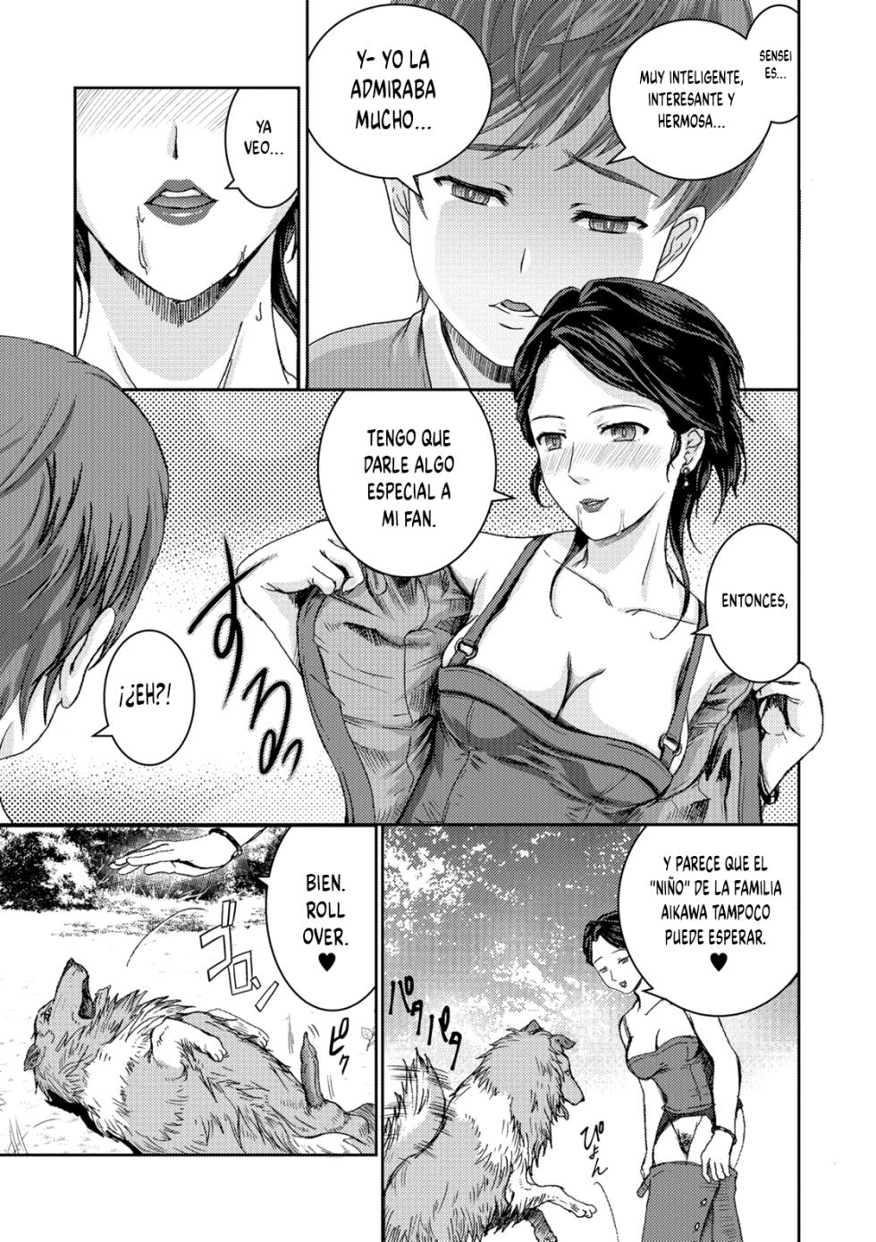 [Takeichi Okome] Honoguraki Mori no Reizoku -El TRAJE y el PERRO- (Kemono DIRECT 5) [Spanish] [L24 Scan] [Digital] - Page 11