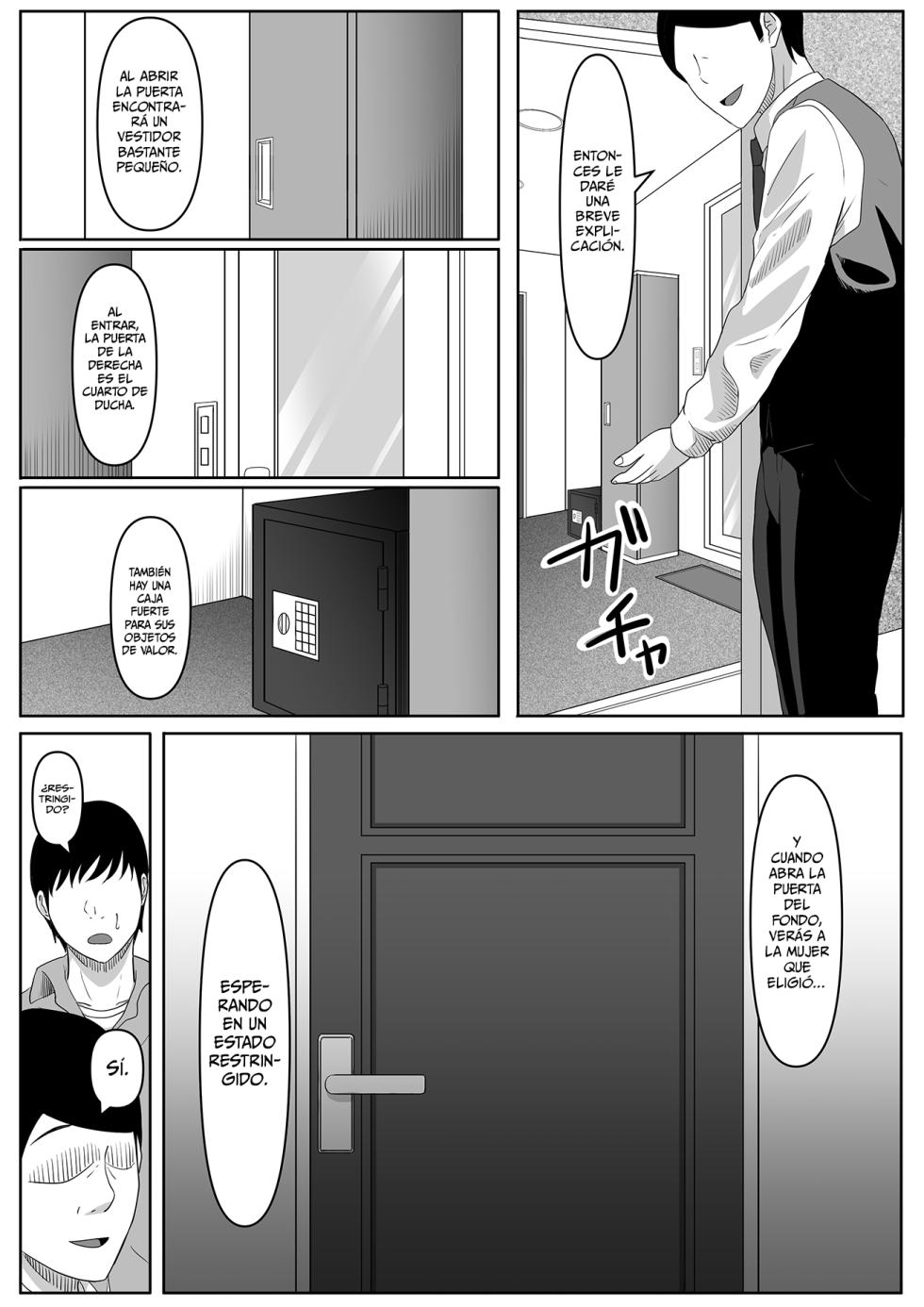 [Kurogoma Seizou Koujou (Goma Gorilla)] Shiriana Benjo [Spanish] [L24 Scan] - Page 11