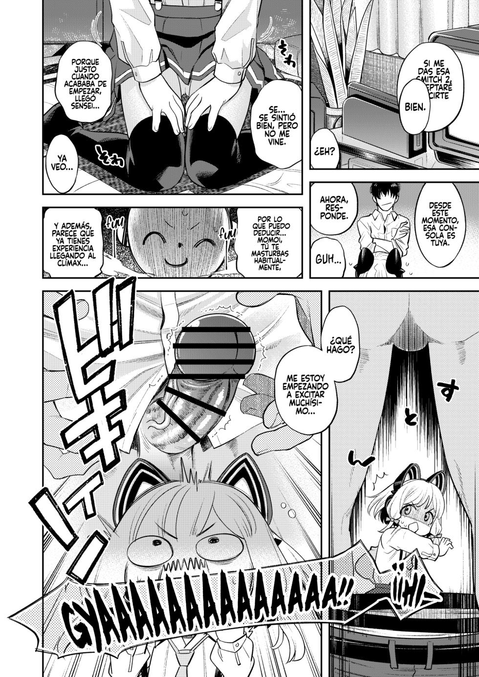 [Ezokuroten (Miyanogi Jiji)] Kivotos Report -Momoi- (Blue Archive) [Spanish] [Rakuen Translations] [Digital] - Page 9