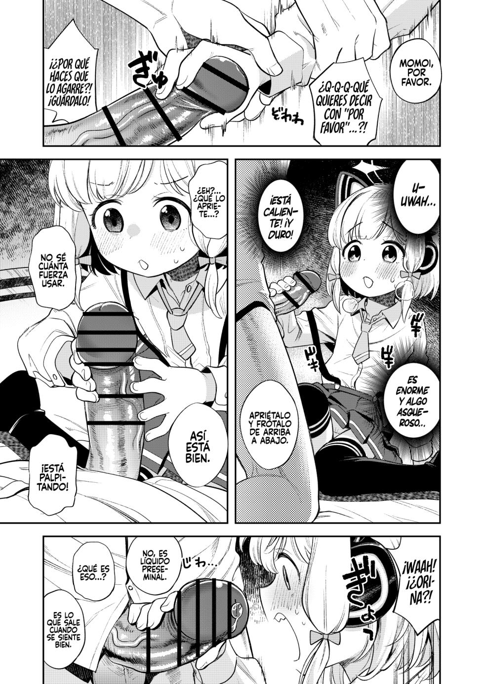 [Ezokuroten (Miyanogi Jiji)] Kivotos Report -Momoi- (Blue Archive) [Spanish] [Rakuen Translations] [Digital] - Page 10