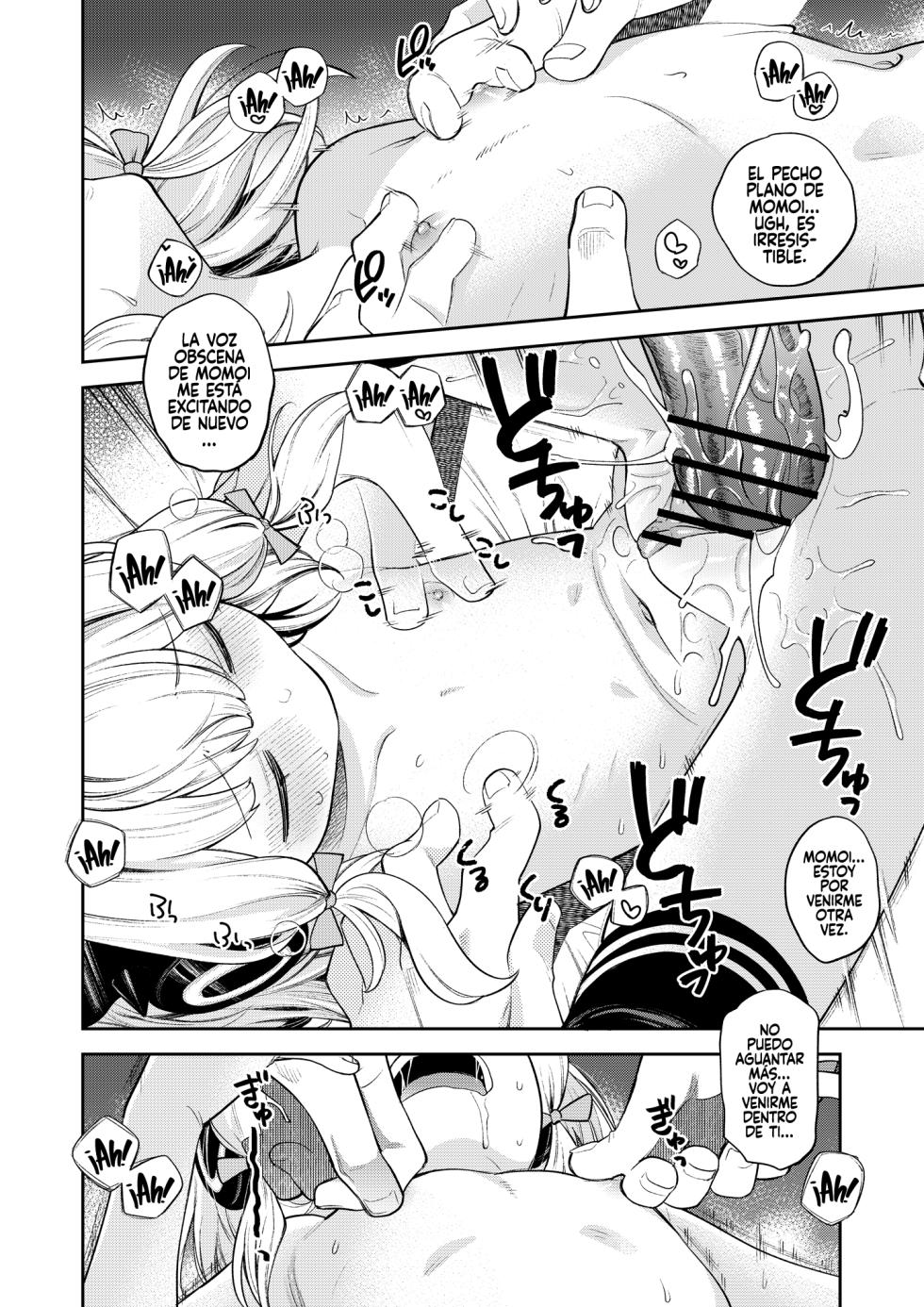 [Ezokuroten (Miyanogi Jiji)] Kivotos Report -Momoi- (Blue Archive) [Spanish] [Rakuen Translations] [Digital] - Page 19