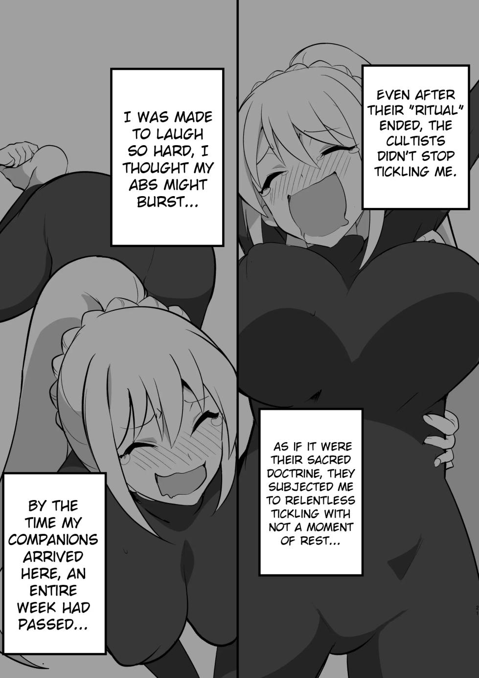 Do-M Crusader Tettei Kusuguri Jigoku _ Masochist Crusader's Ultimate Tickling Hell - Page 21