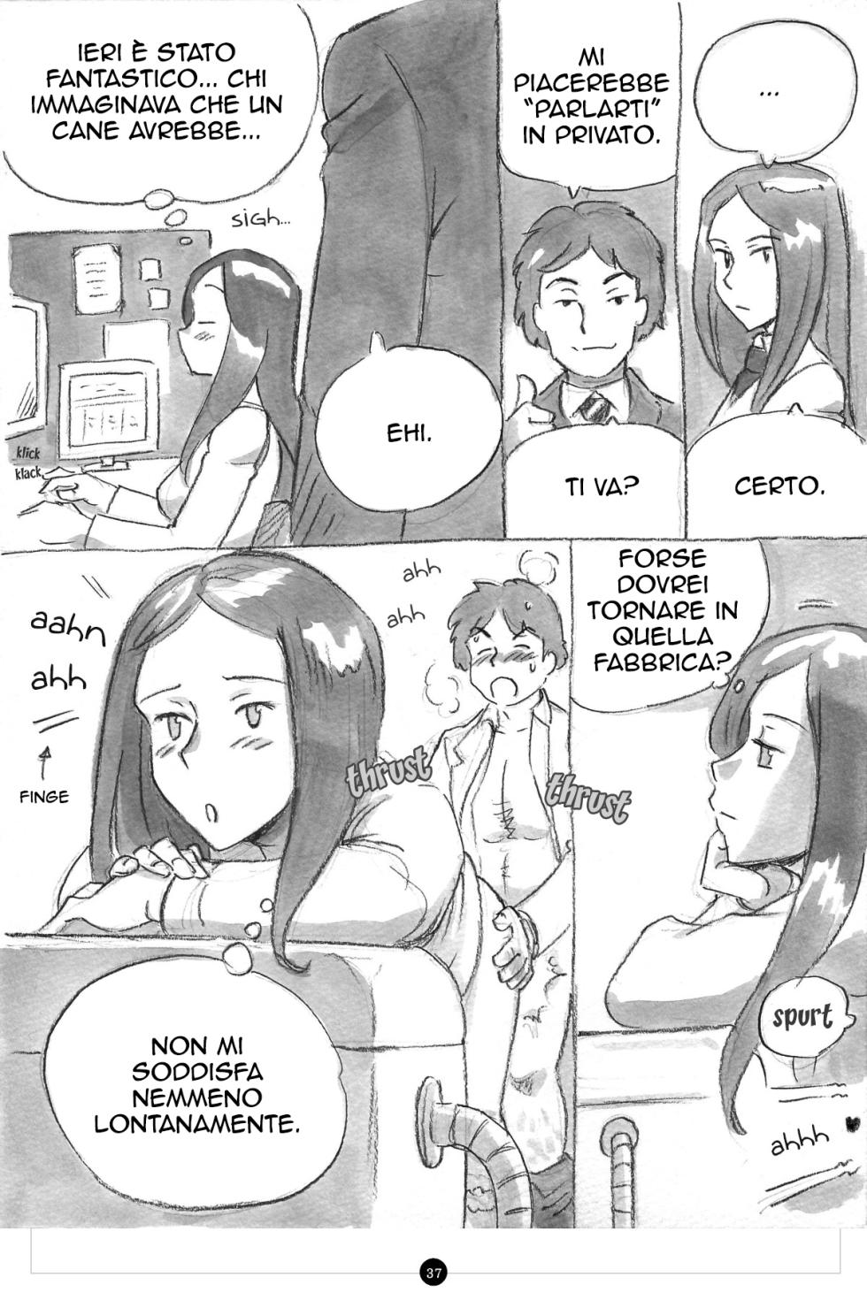 [pink-noise (Mizuiro Megane)] Himitsu no Inukko Club ~ Bitter~ [italian] - Page 38