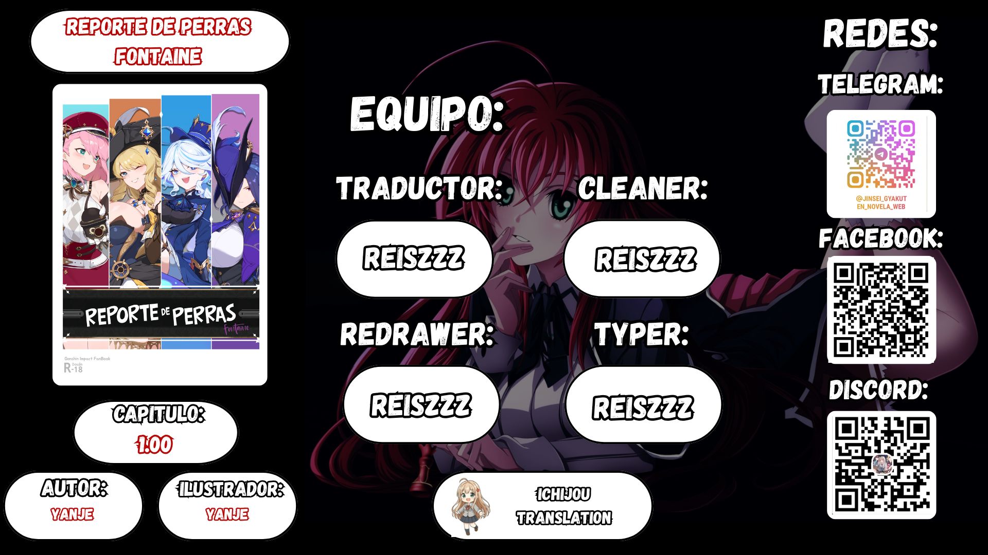 [Yanje] Reporte de perras: Fontaine (Genshin Impact) [ReisZzz] [Spanish] - Page 7
