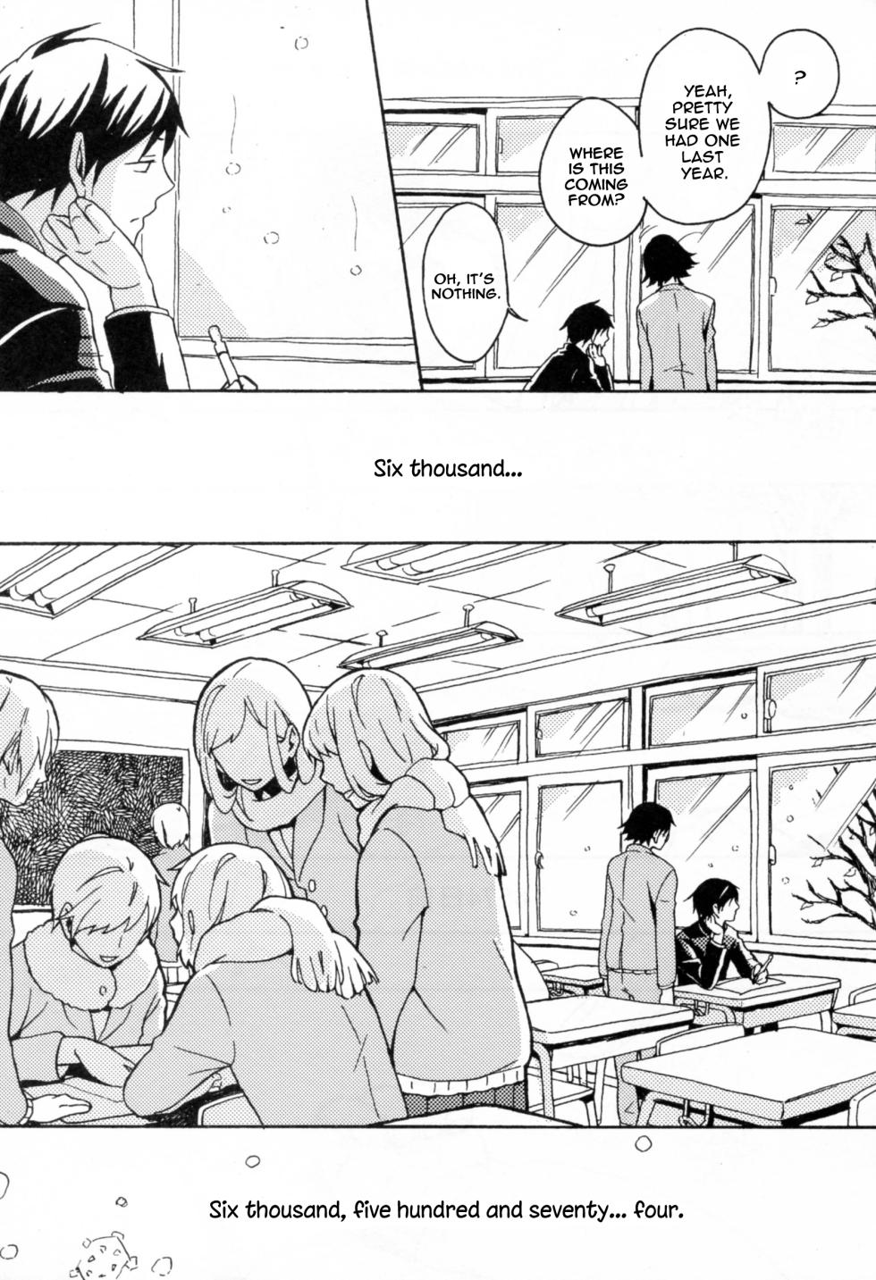 [otoshibuta (rokusento)] Six Thousand --drrr doujin [Eng] {Self-Serving Scans} - Page 3