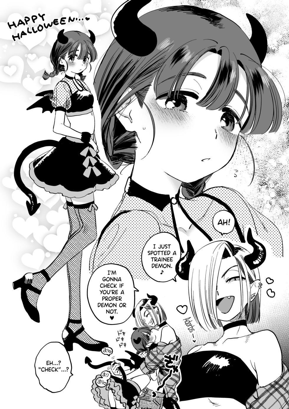 [Sonotaozey (Yukataro)] Futanari Akuma-san to Hiruyasumi ~Appli de Shoukan Shitara Oishiku Itadakare chaimashita~ + Happy Halloween [English] [biribiri] - Page 40