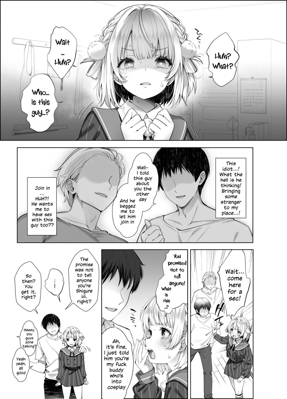 [French Letter (Fujisaki Hikari)] Idol Kamieshi Vtuber no Ero Uraaka Katsudou 2 | Idol Goddess Artist VTuber's Lewd Secret Account Activities 2 (Shigure Ui) [English] [White Witch] [Digital] - Page 11