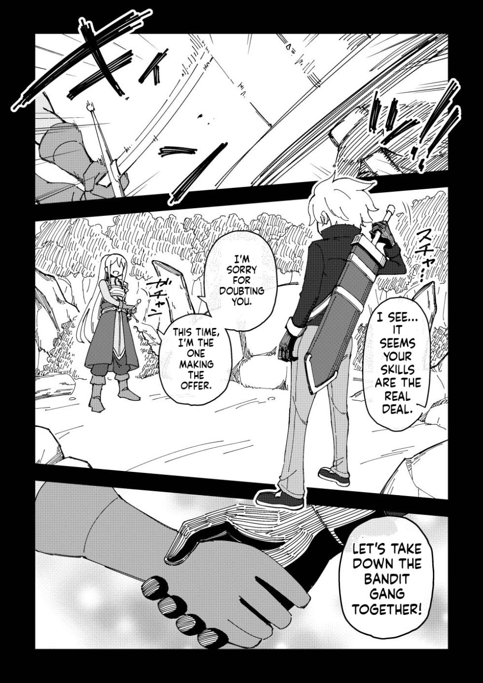 [Arimuland (Ari and Mura)] Reizoku Musume Fukutsu no Onna Kenshi [English] - Page 5