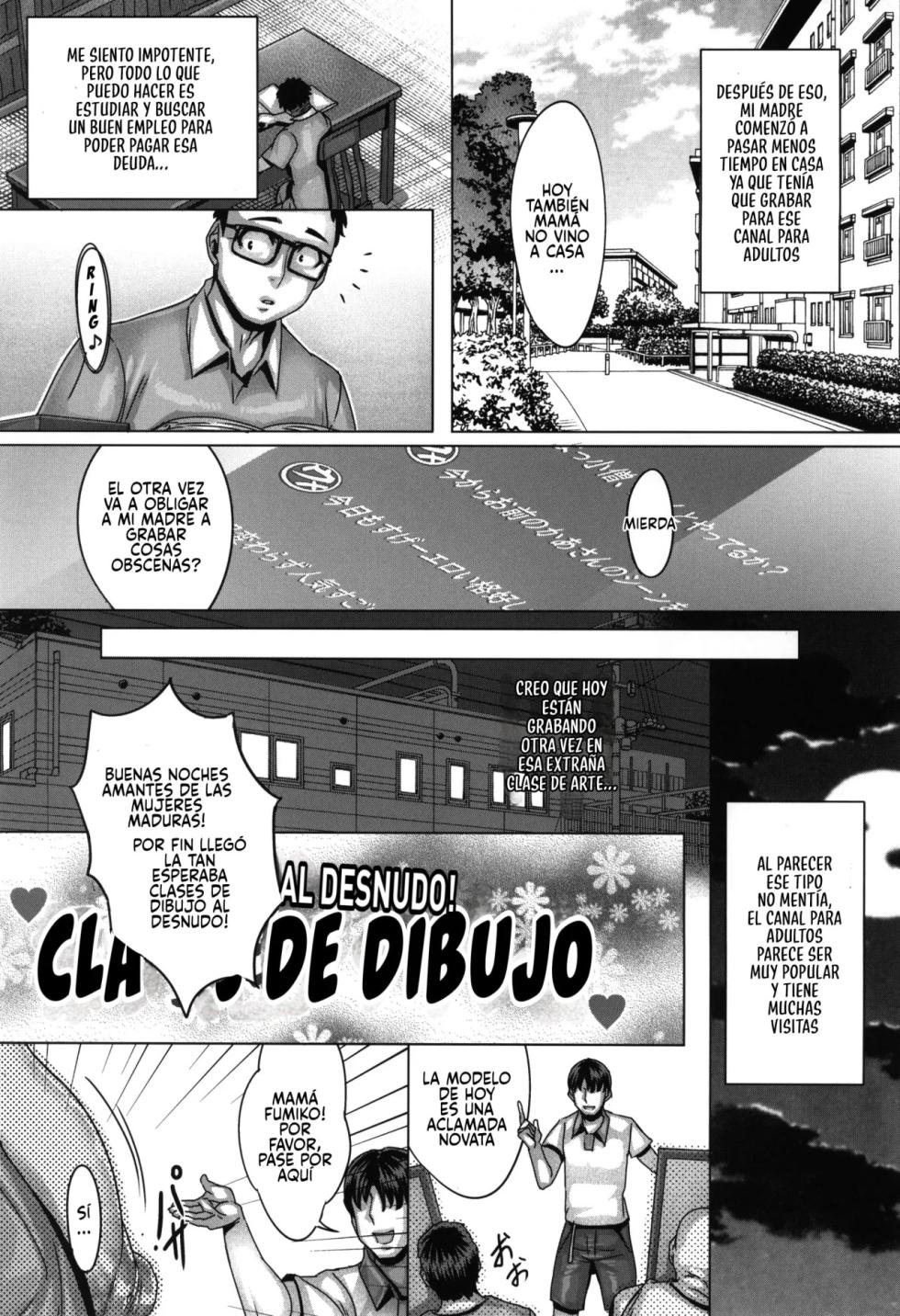 (C105) [Keigai Tengen (Momofuki Rio)] Kaa-san ga Muriyari Adult Channel ni Debut Sareta｜Mi Madre Fue Obligada a Ser una Actriz Porno [Spanish] [P7Neko] - Page 5