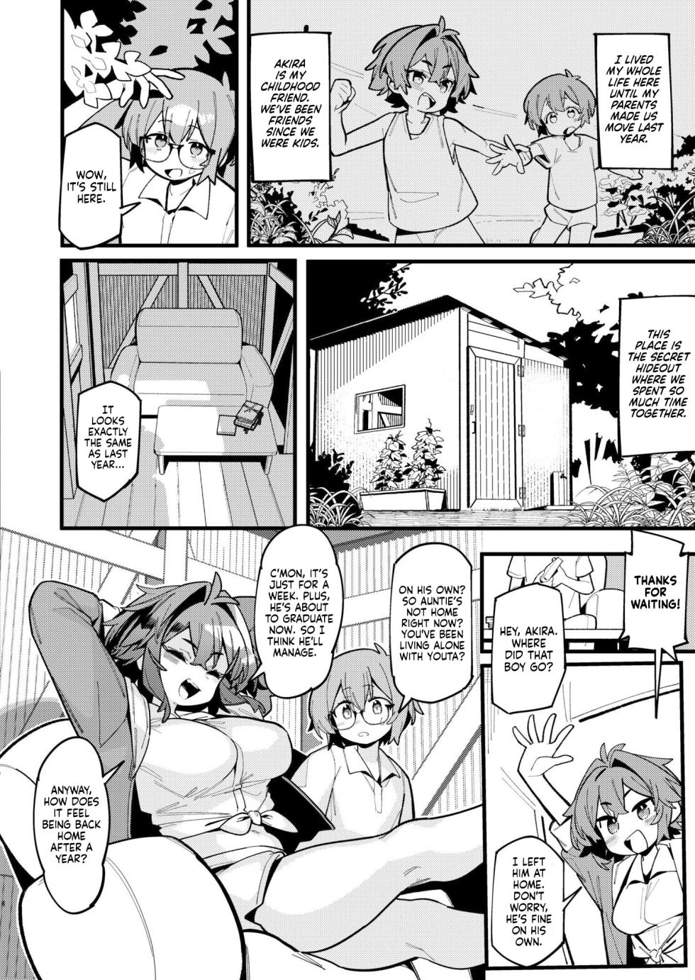 [Tokisudeni Osushi] Kasumetori | Taken From Me (COMIC Masura VOL.01) [English] [NudeSalad] [Digital] - Page 4