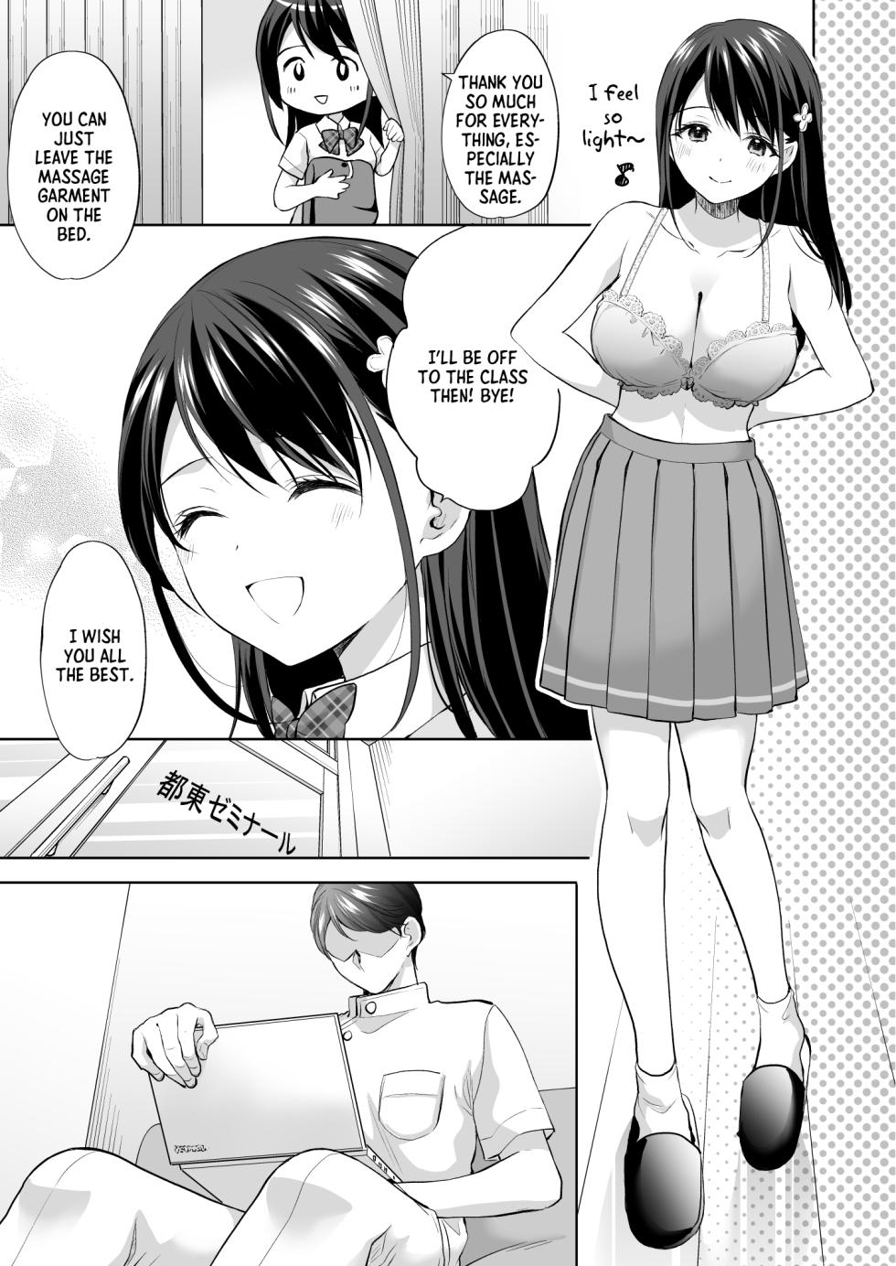 [Imo Muya - Singleton (Azuma Yuki)] Juku no Ue no Massage-ya-san _ Massage parlor above the cram school [English] - Page 18