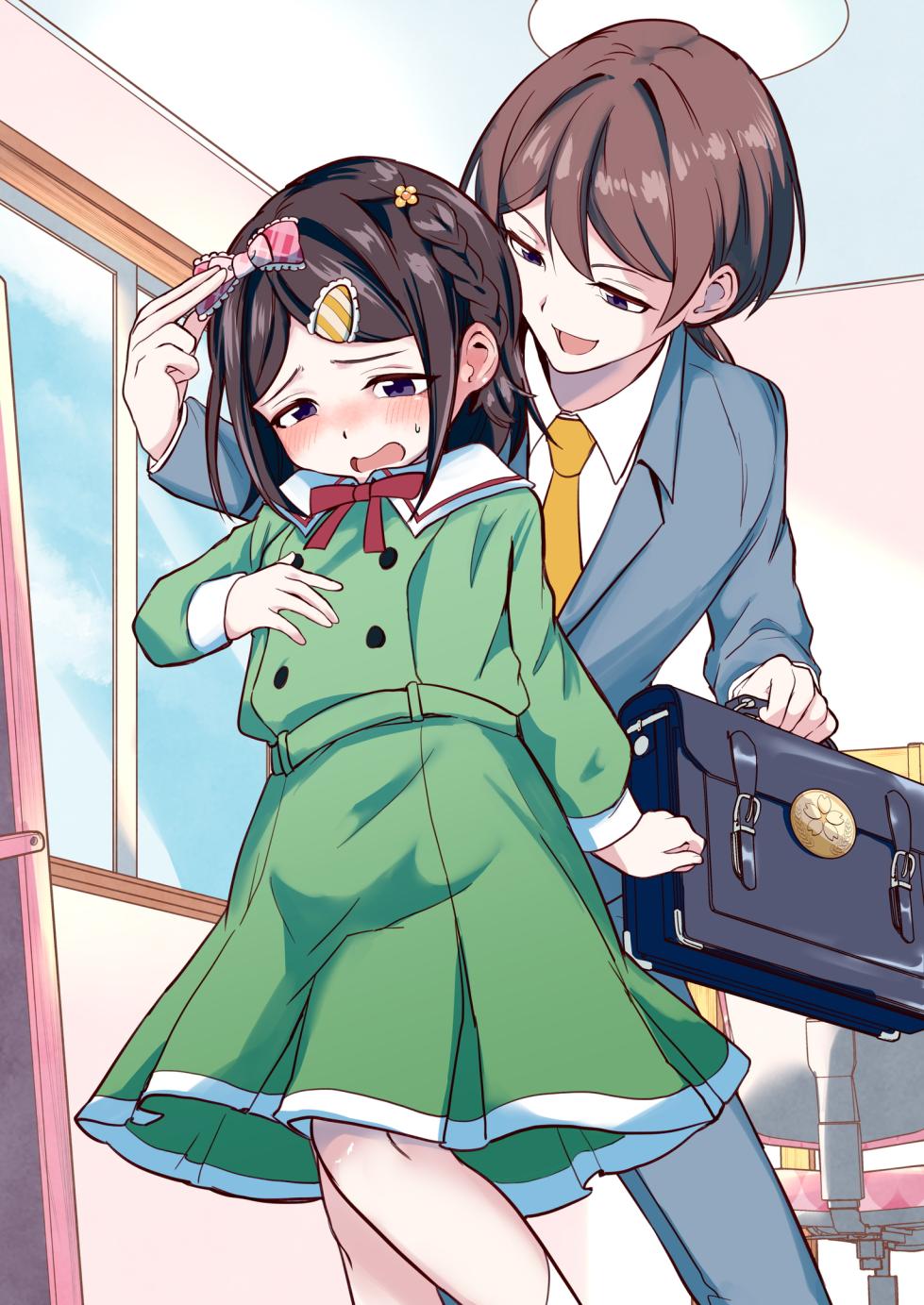 [Chijoku An (Momochamaru)] Ani ni Natta Kaki-chan to Imouto ni Sareta Touki-kun | 变成哥哥的夏季妹妹和变成妹妹的冬季哥哥 [Chinese] [瑞树汉化组] - Page 3