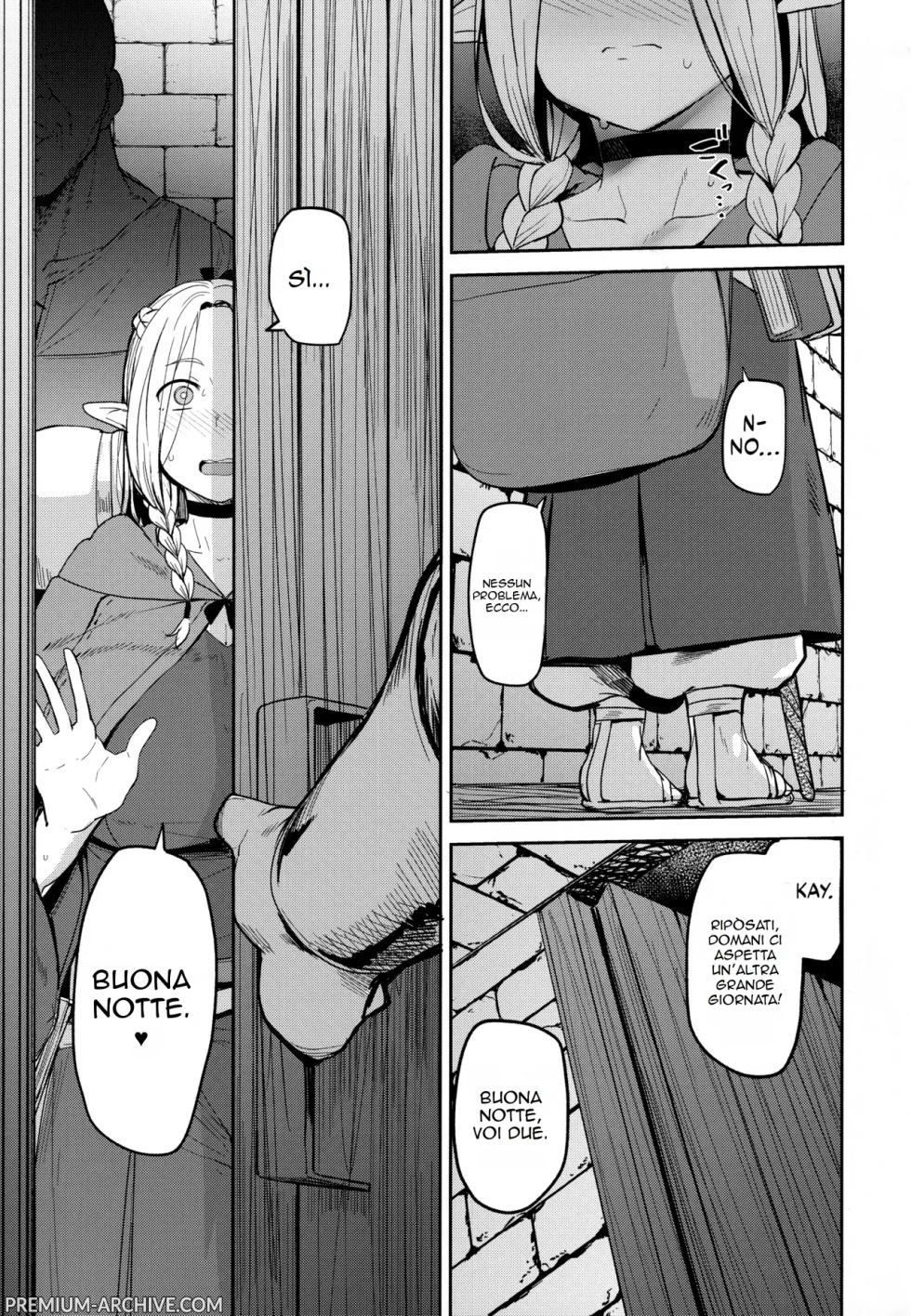 (C106) [North70 (Nanao Yukiji)] Chin Ochi Donkusa Elf | Elfo idiota, inculata e scopata a dovere (Dungeon Meshi) [Italian] - Page 32