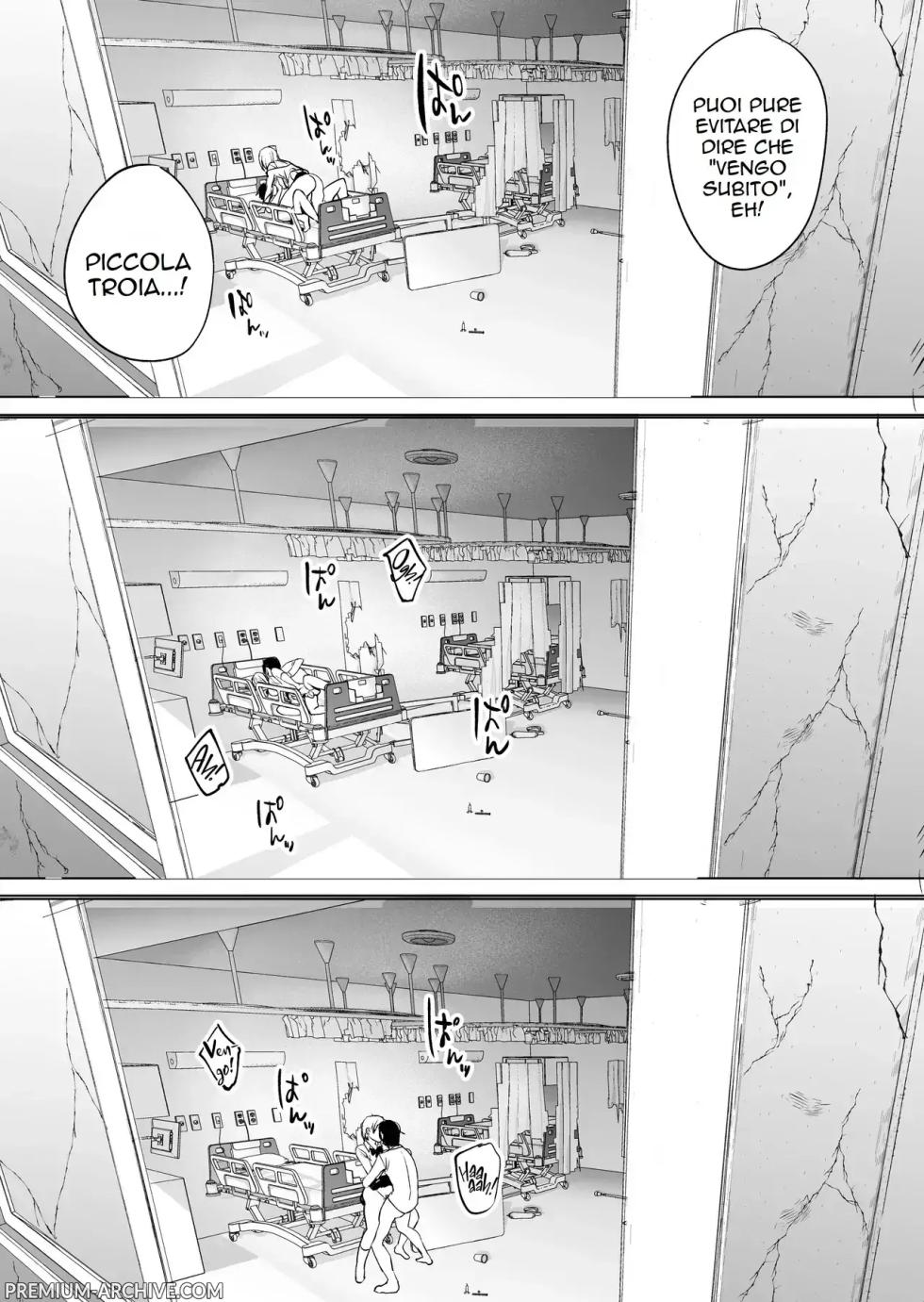 [Manmaya (Same Manma)] Jinsei Shuuryou 5-byou Mae Nazo JK ni Kuwareru | Divorato da una misteriosa liceale 5 secondi prima di dire addio alla mia vita [Italian] - Page 33