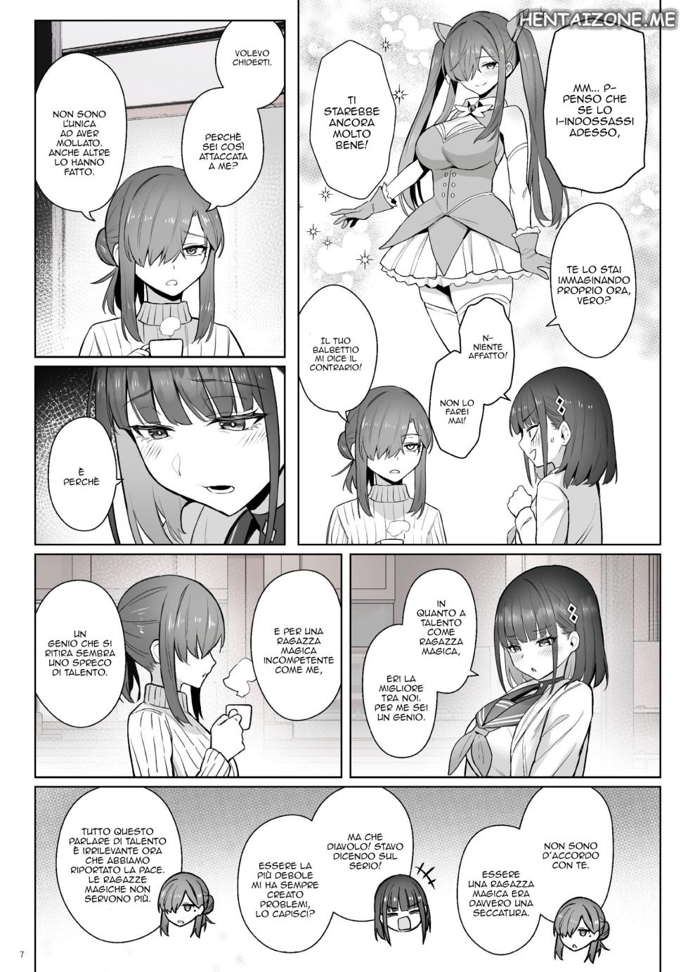 [COMEX (Zhen Lu)] Moto Mahou Shoujo no Shigoto Hanashi Ao Zenjitsutan | Ragazze magiche Prequel [Italian] [Decensored] [Digital] - Page 6