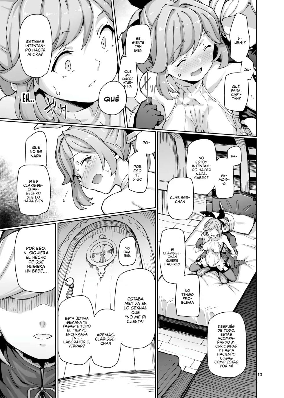 [Goshiki Saiku (Ayashi Yachiyo)] Sexual Deviant Mode -Alchemic abortion-｜Modo Sexual Desviado -Aborto Alquímico- (Granblue Fantasy) [Spanish] [Traducciones Jaguarlo] [Digital] - Page 14