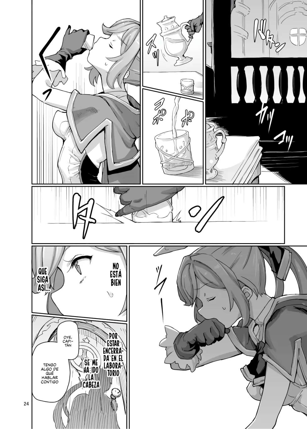 [Goshiki Saiku (Ayashi Yachiyo)] Sexual Deviant Mode -Alchemic abortion-｜Modo Sexual Desviado -Aborto Alquímico- (Granblue Fantasy) [Spanish] [Traducciones Jaguarlo] [Digital] - Page 25