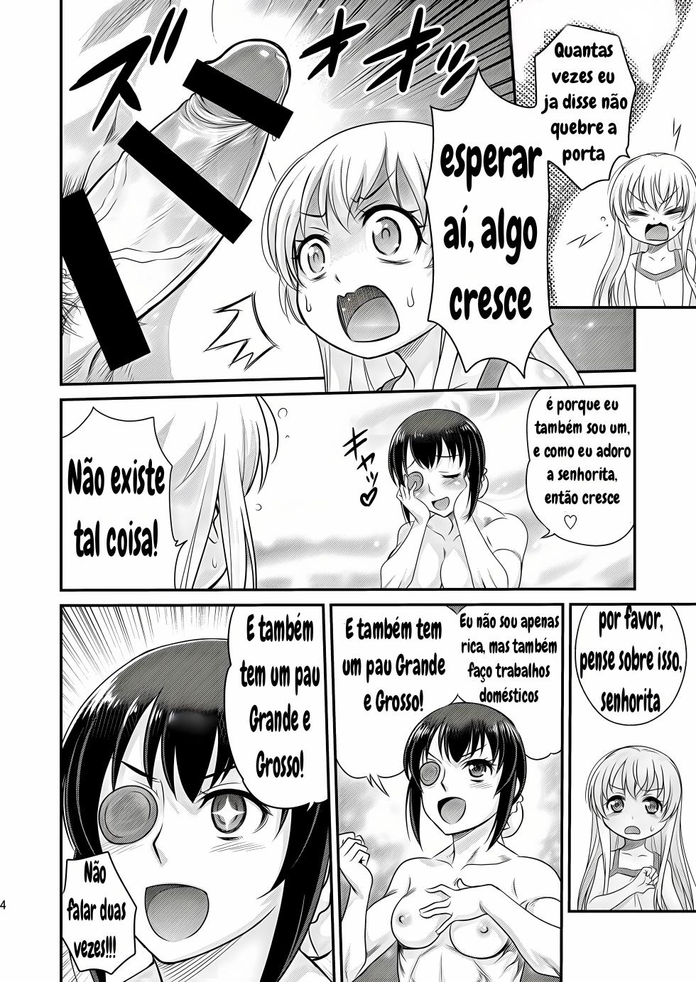 [Kyouichirou] Saotsuki Maid ni Moteasobarete Imasu! Portuguese-BR] [Upscale] - Page 3