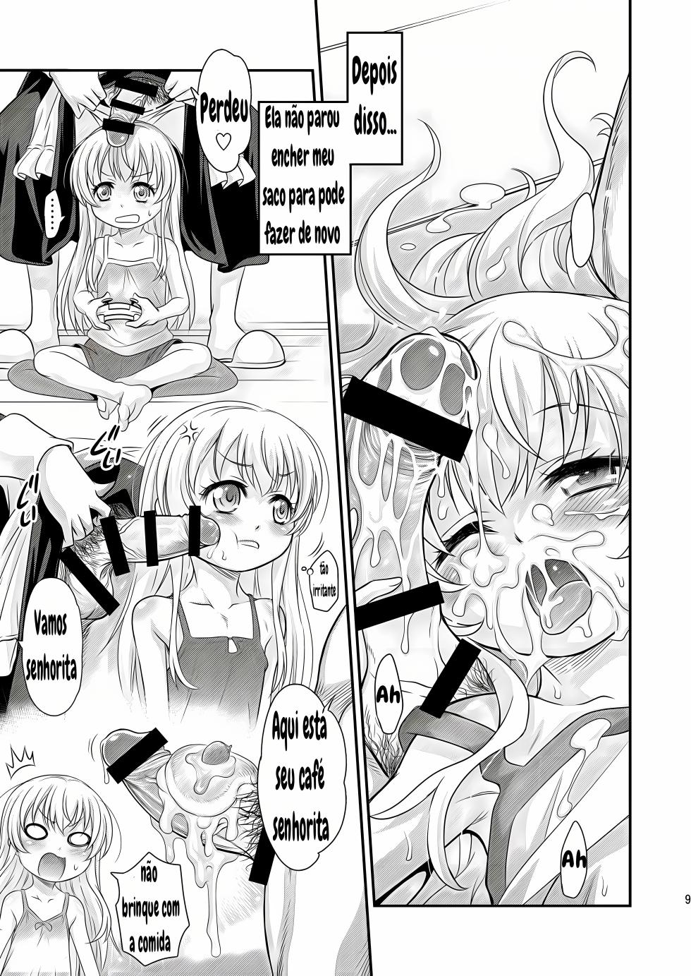 [Kyouichirou] Saotsuki Maid ni Moteasobarete Imasu! Portuguese-BR] [Upscale] - Page 8